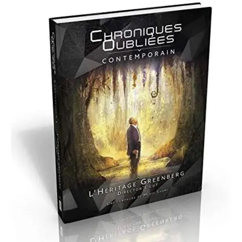 Brettspiele mit Rollen Vergessene Chroniken - Buch Das Erbe Greenberg Black Book Editions