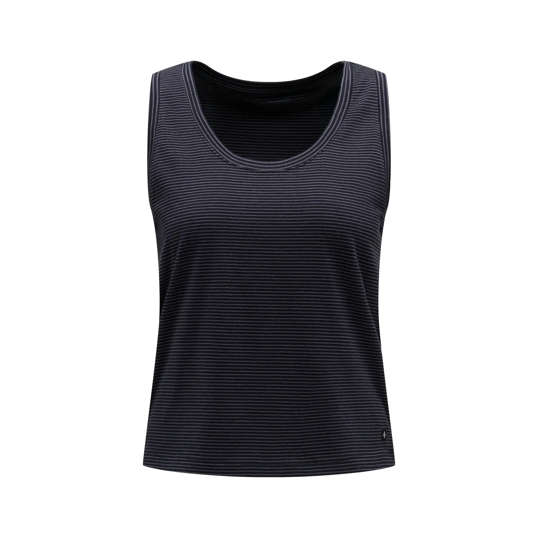 Gestreiftes Tanktop, Damen Black Diamond