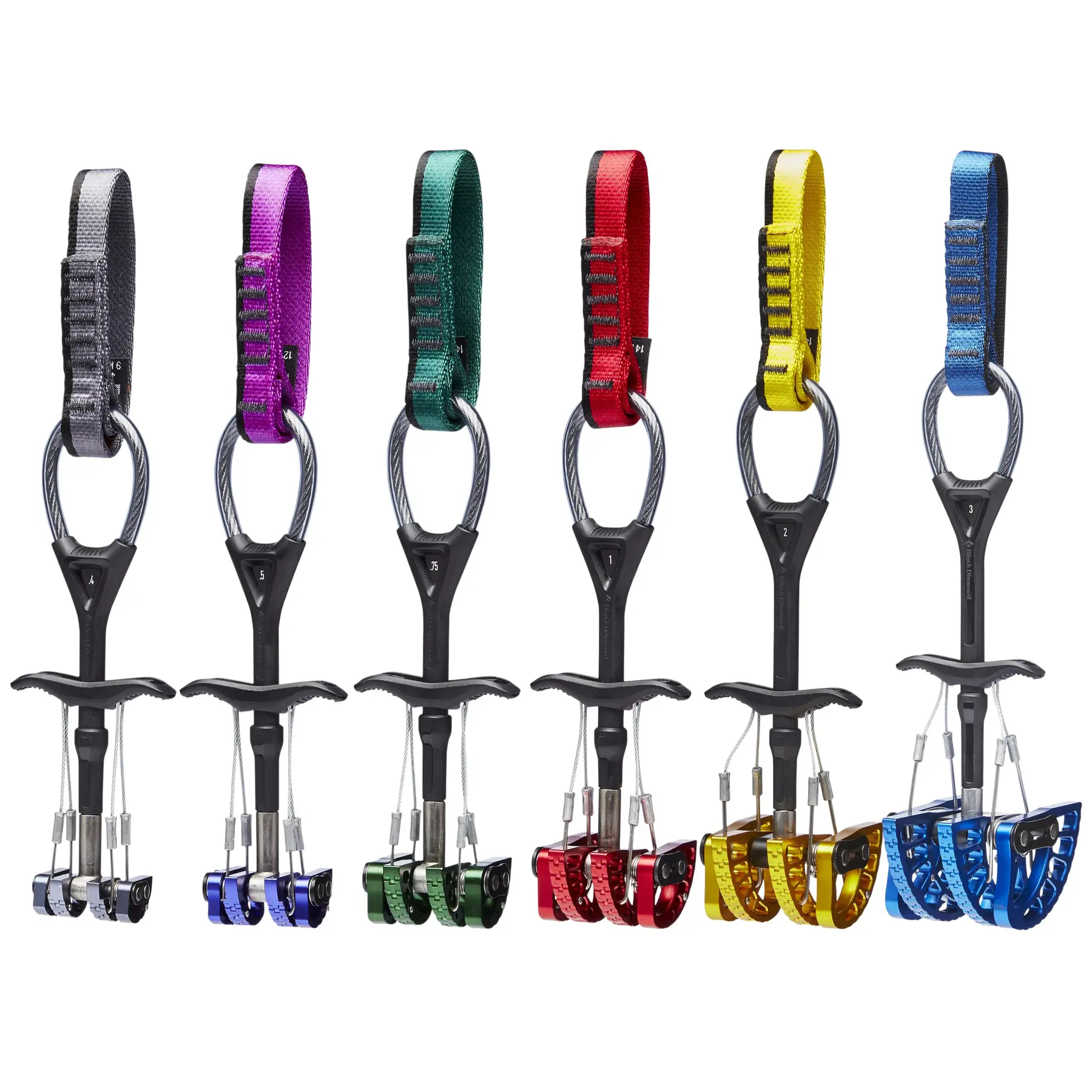 Klettersteigset Black Diamond C4 Cam Set .4-3 (x6)