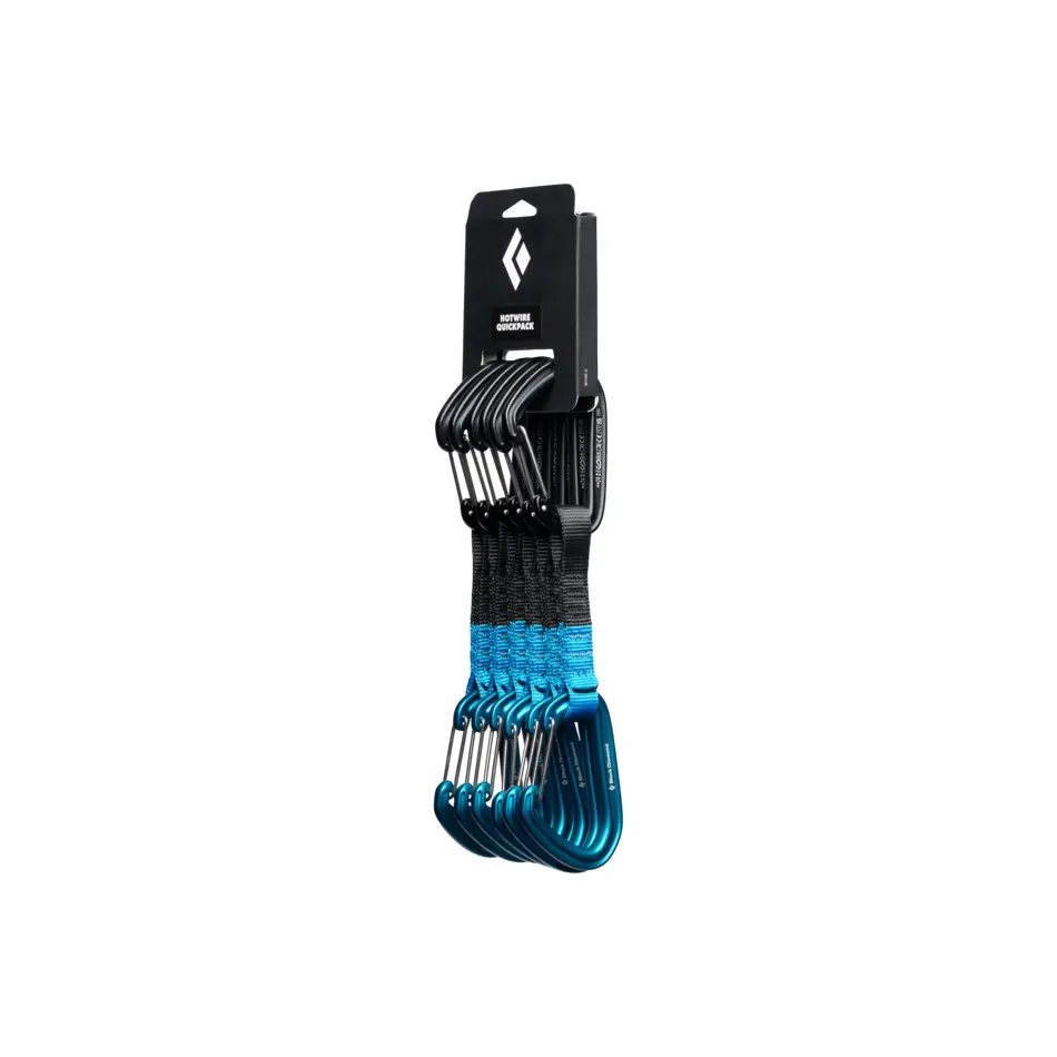 Black Diamond Unisex Bleu Mountaineering Quickdraw Hotwire Quickpack