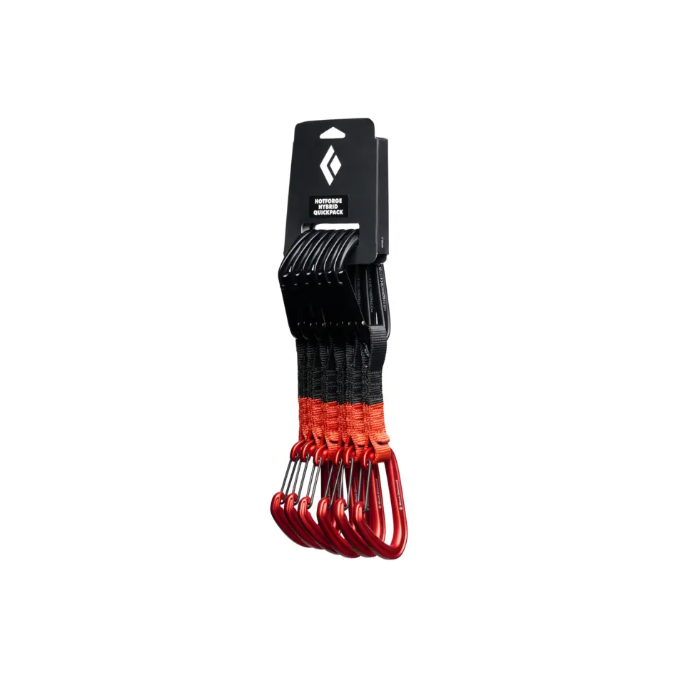 Black Diamond Unisex Rouge Mountaineering Quickdraw Hotforge Hybrid Quickpack
