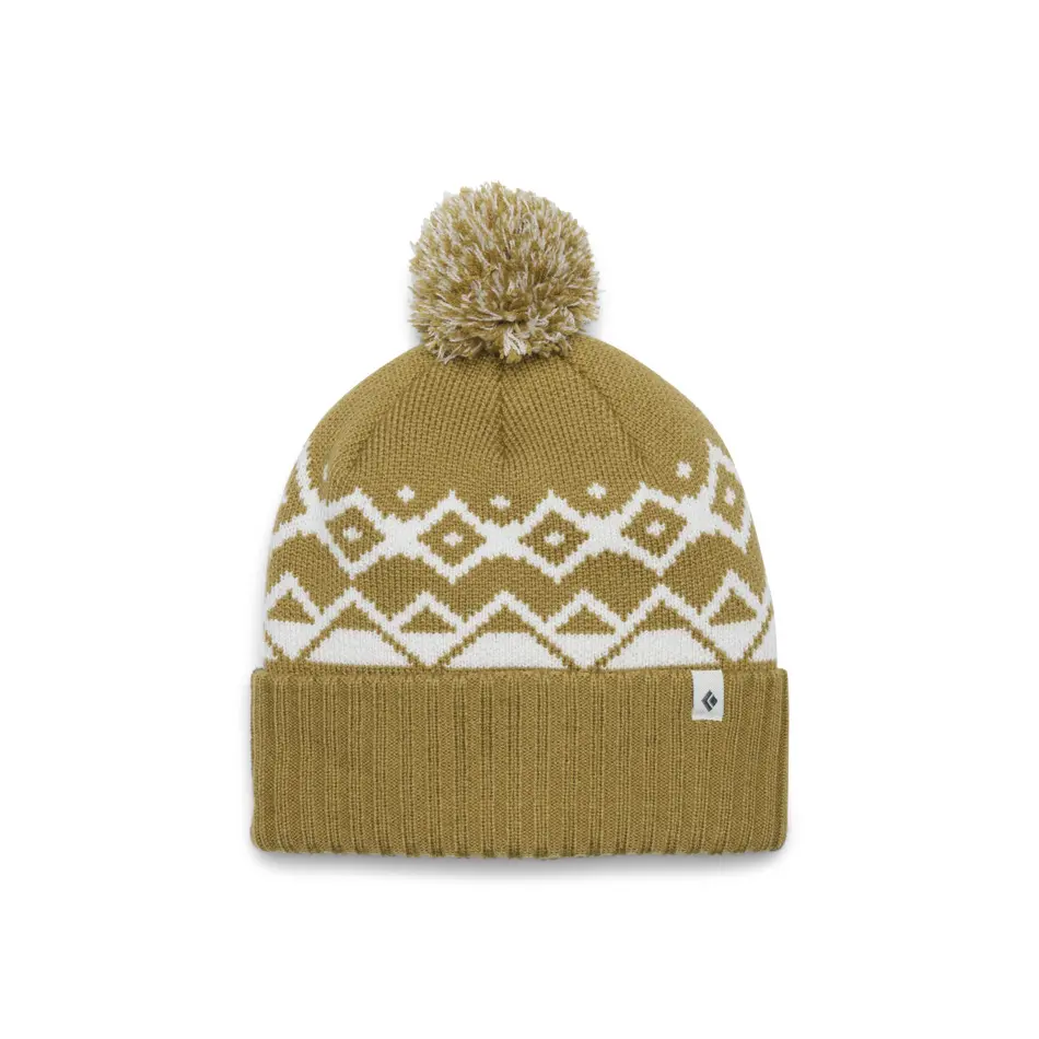 Black Diamond Unisex Jaune Beanie Tom Pom