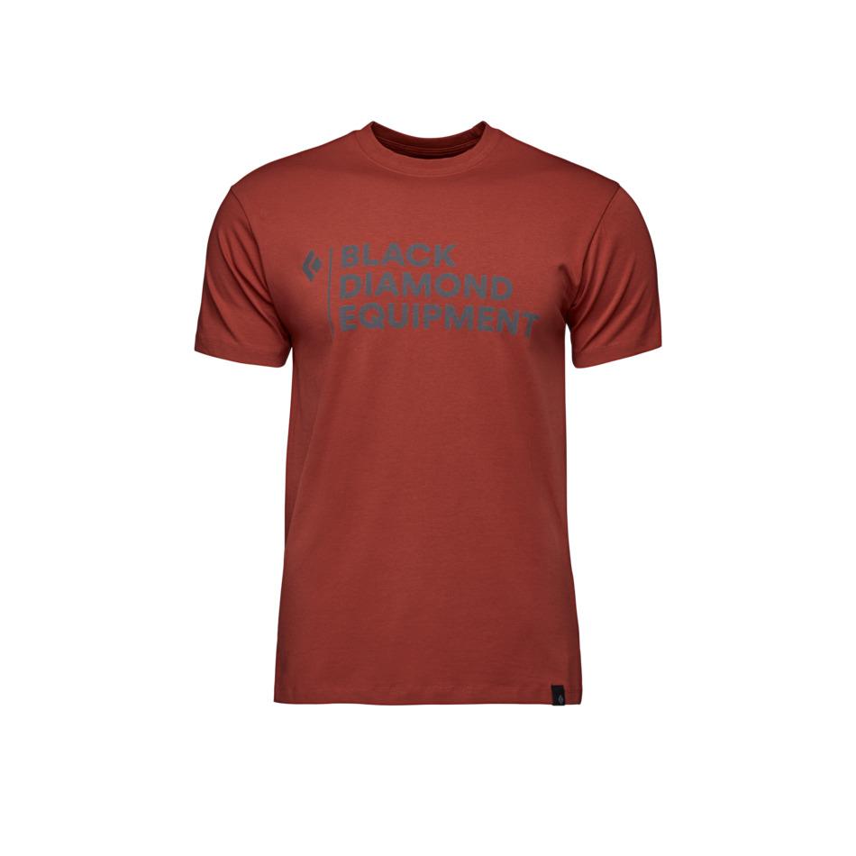 0793661495772 - T-Shirt mit gestapeltem Logo Black Diamond