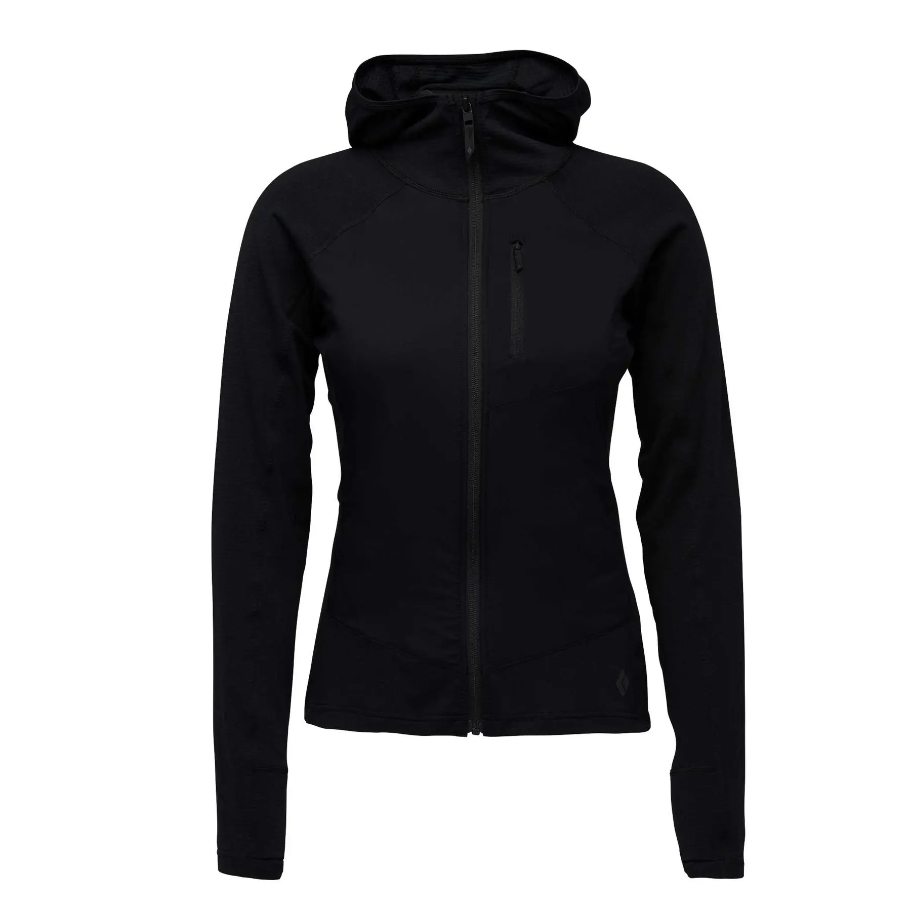 Hoodie Damen Black Diamond Coefficient LT Hybrid