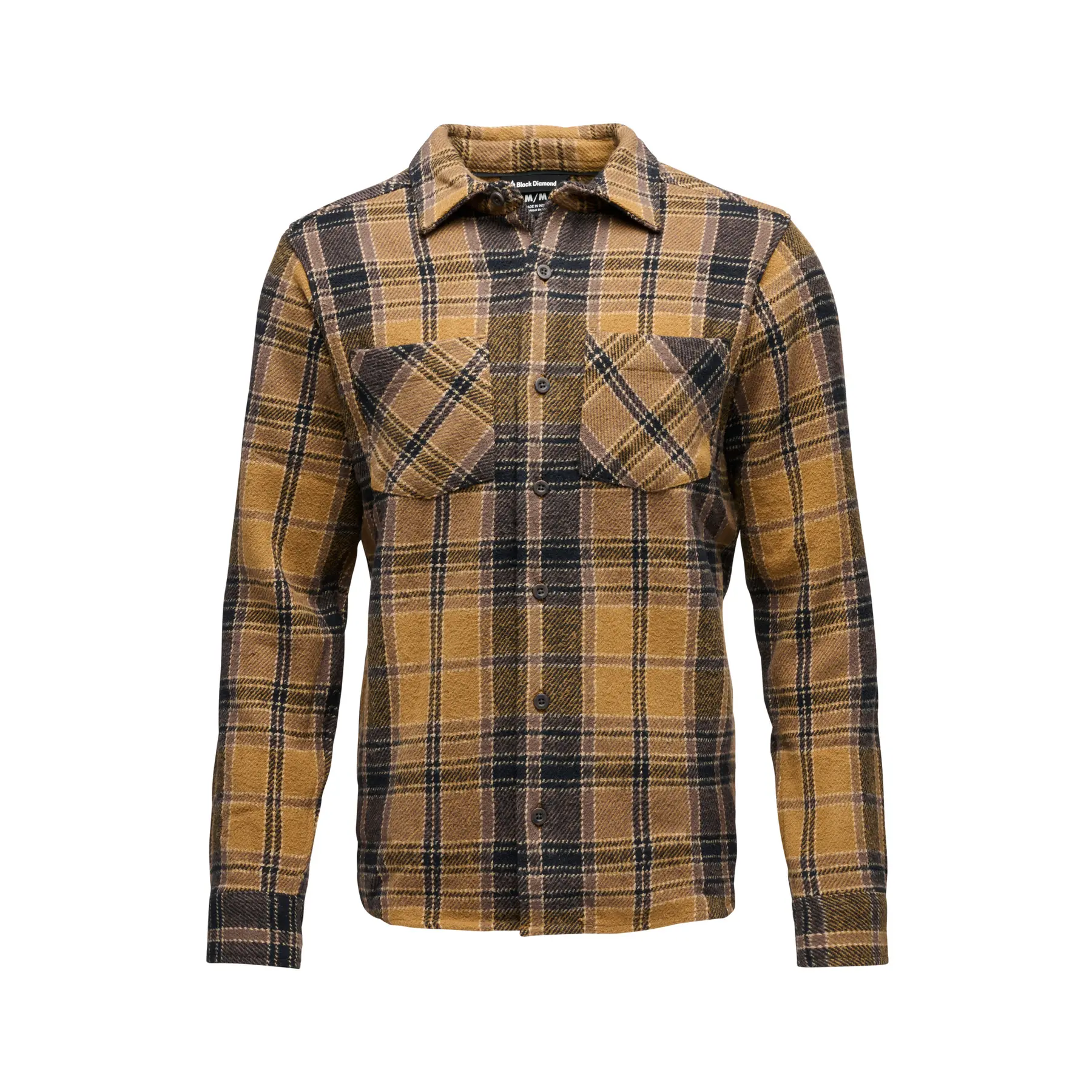 Zware flanellen shirt Black Diamond Project