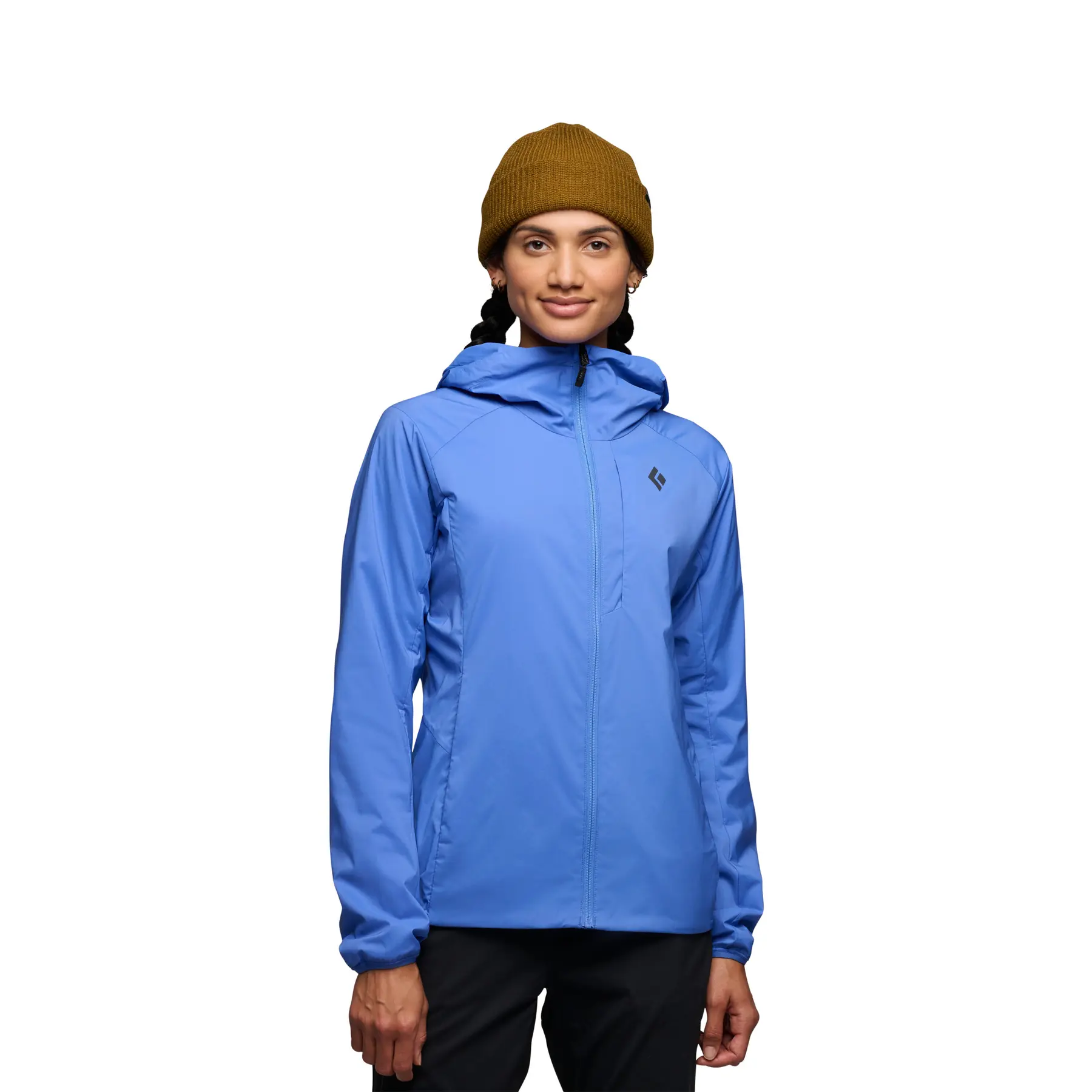 Isolierter Kapuzenpullover für Frauen Black Diamond Alpine Start