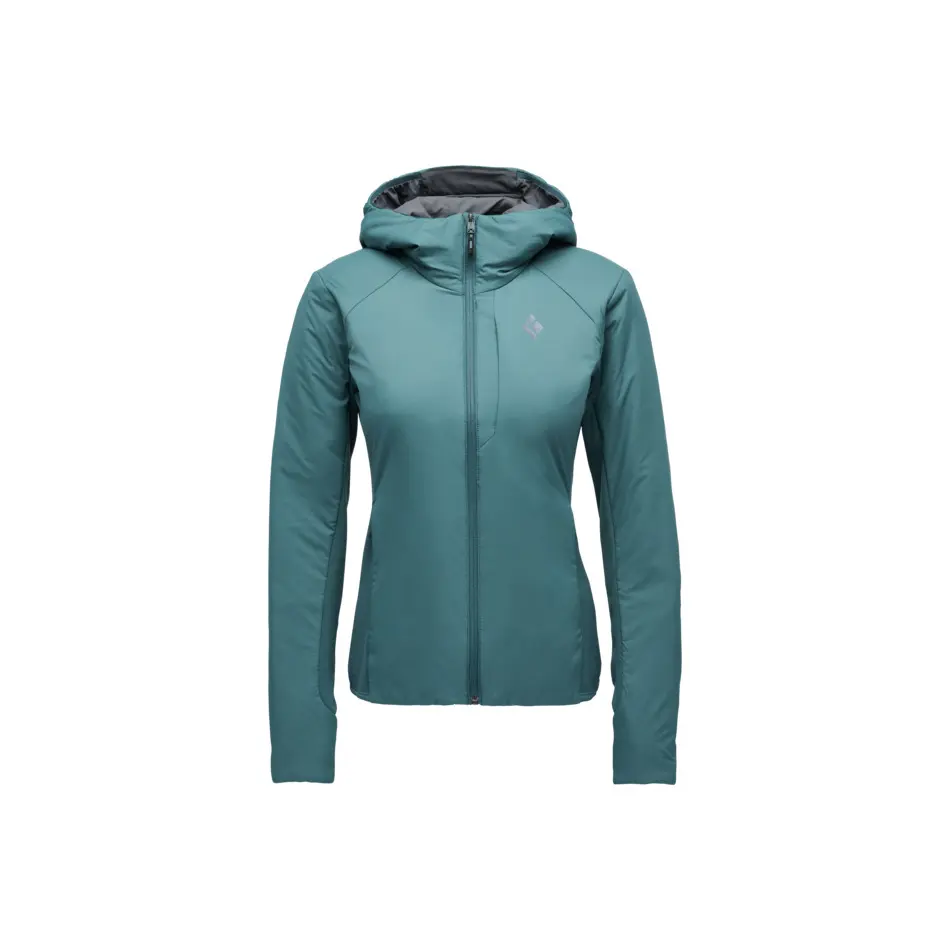 Damen elastische Kapuzenjacke Black Diamond First Light 1.0