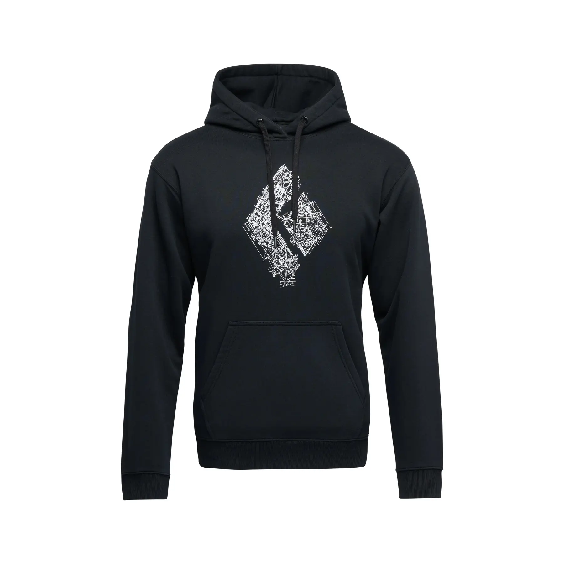 Hoodie Black Diamond Engineered