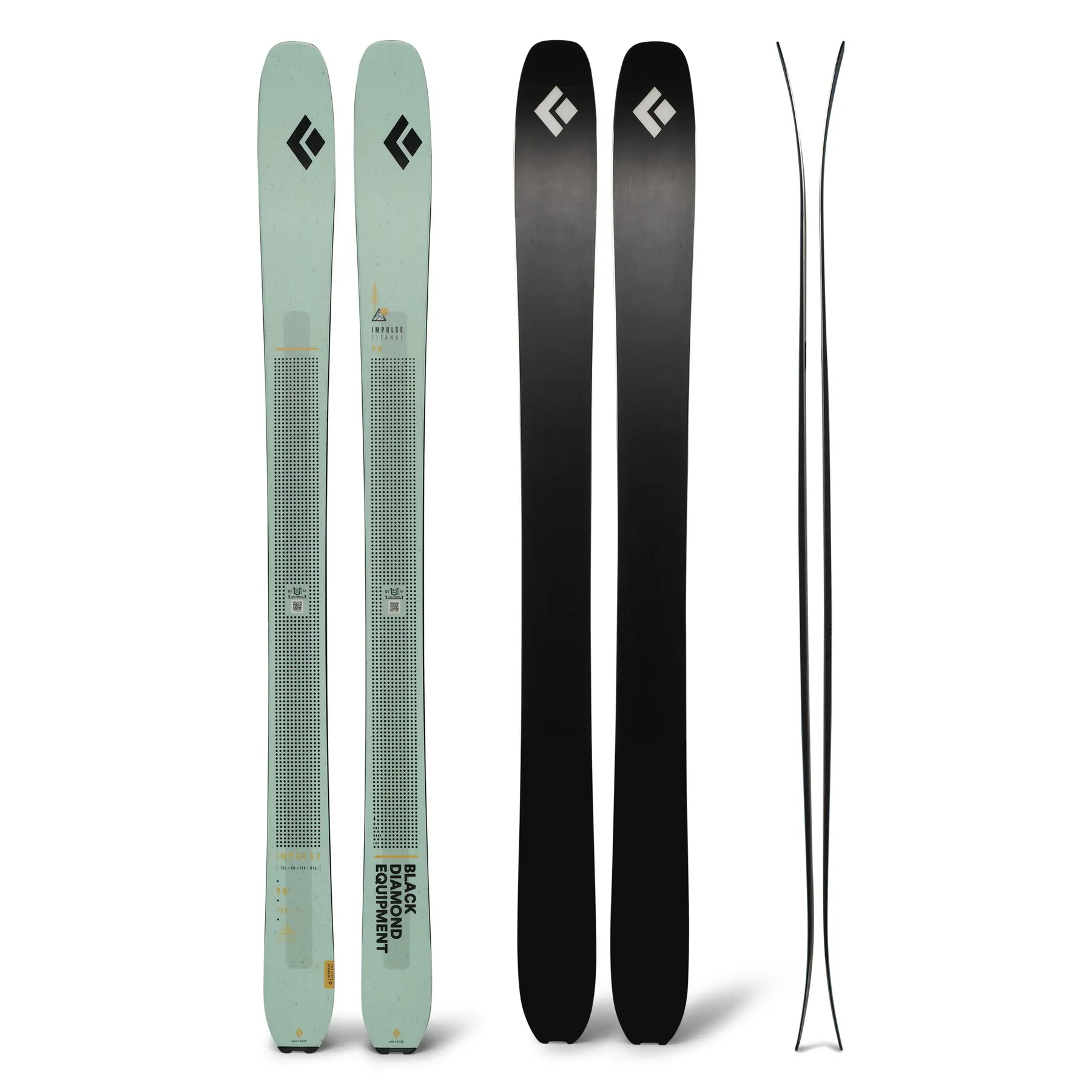 Skifahren Damen Black Diamond Impulse Ti 98