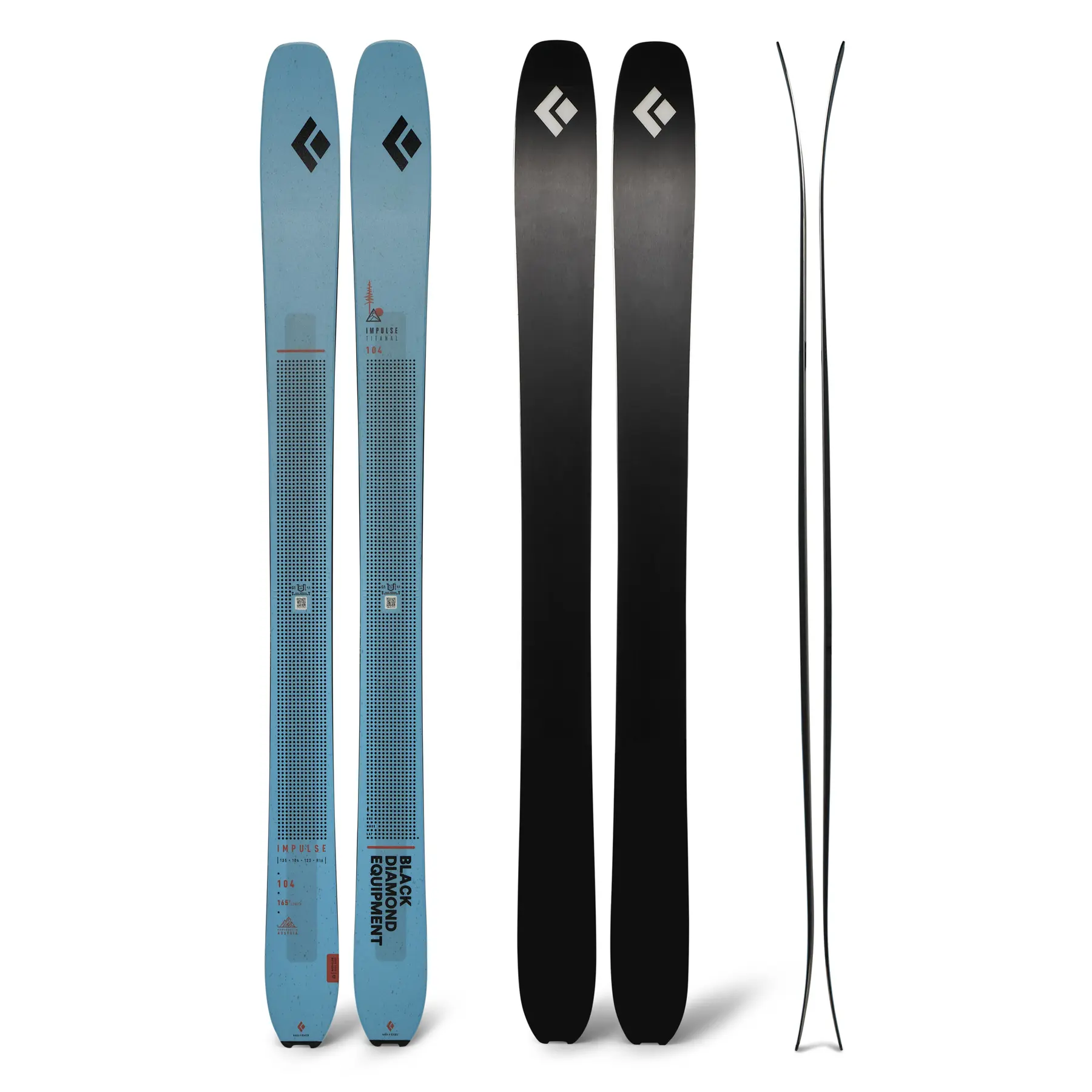 Skifahren Damen Black Diamond Impulse Ti 104