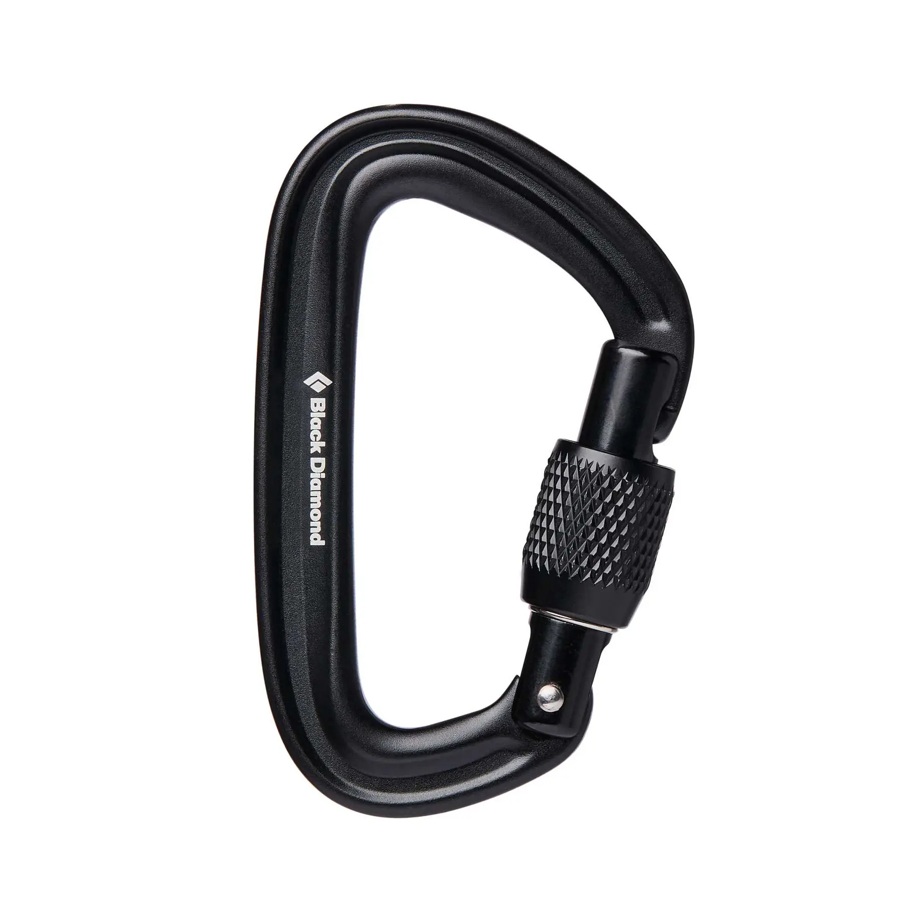 Black Diamond Unisex Noir Screw-Type Climbing Carabiner Liteforge