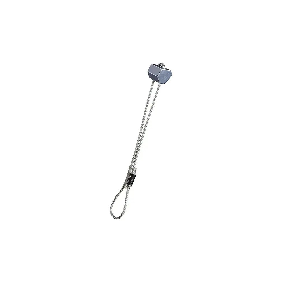 Hexagonal Wire Tetherball Black Diamond #4