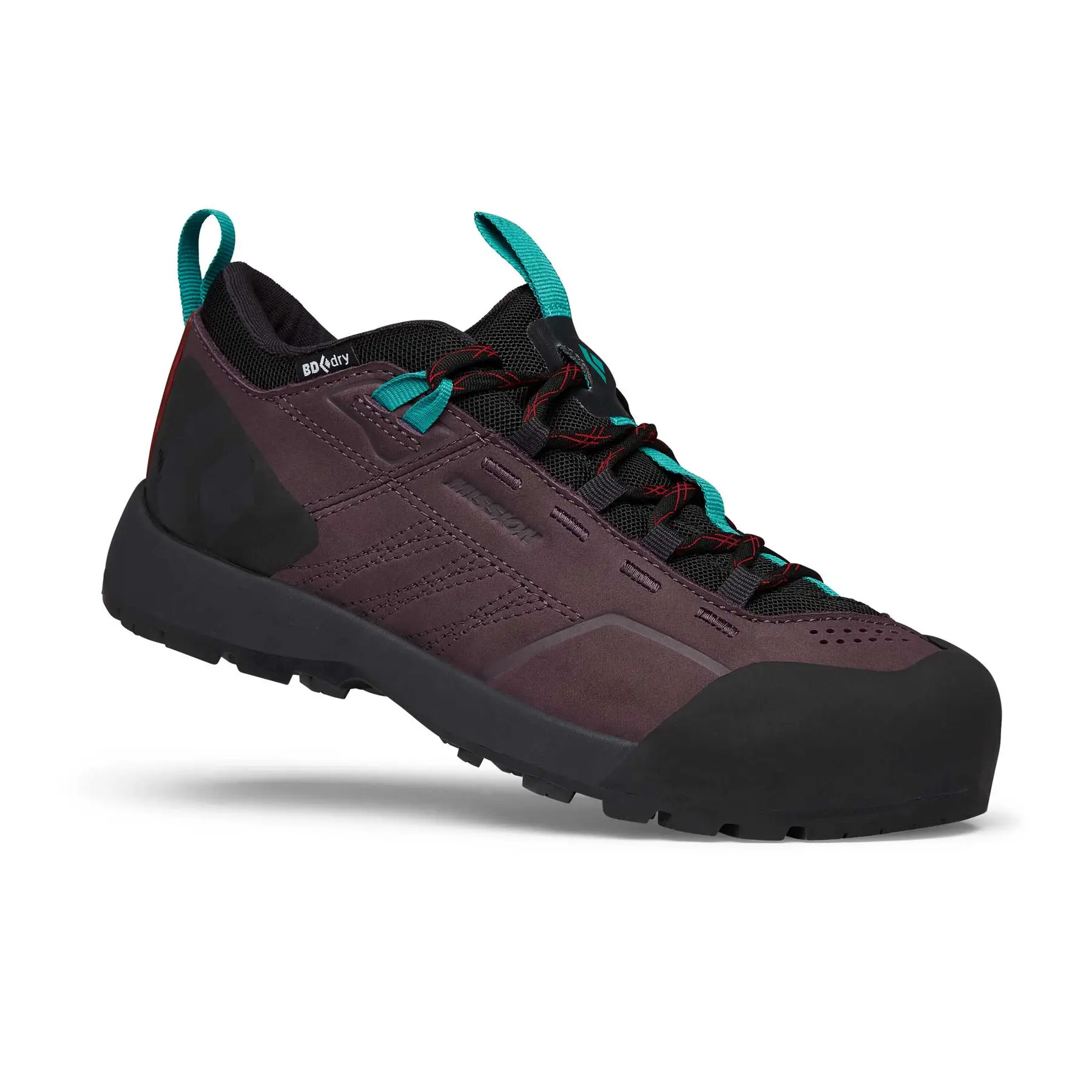 Damen-Wanderschuhe Black Diamond Mission LTHR WP Aprch