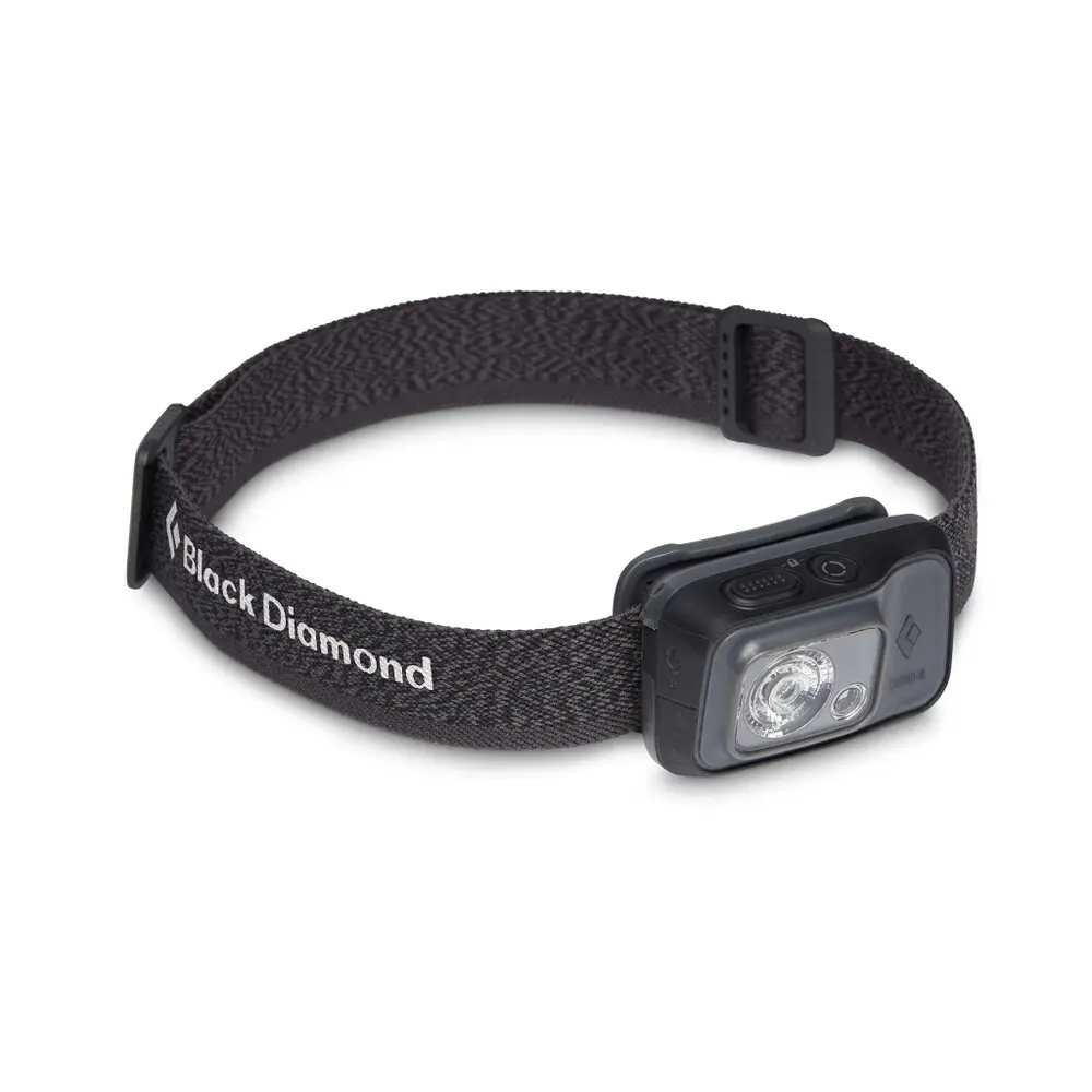 Black Diamond Unisex Gris Headlamp Cosmo 350-R