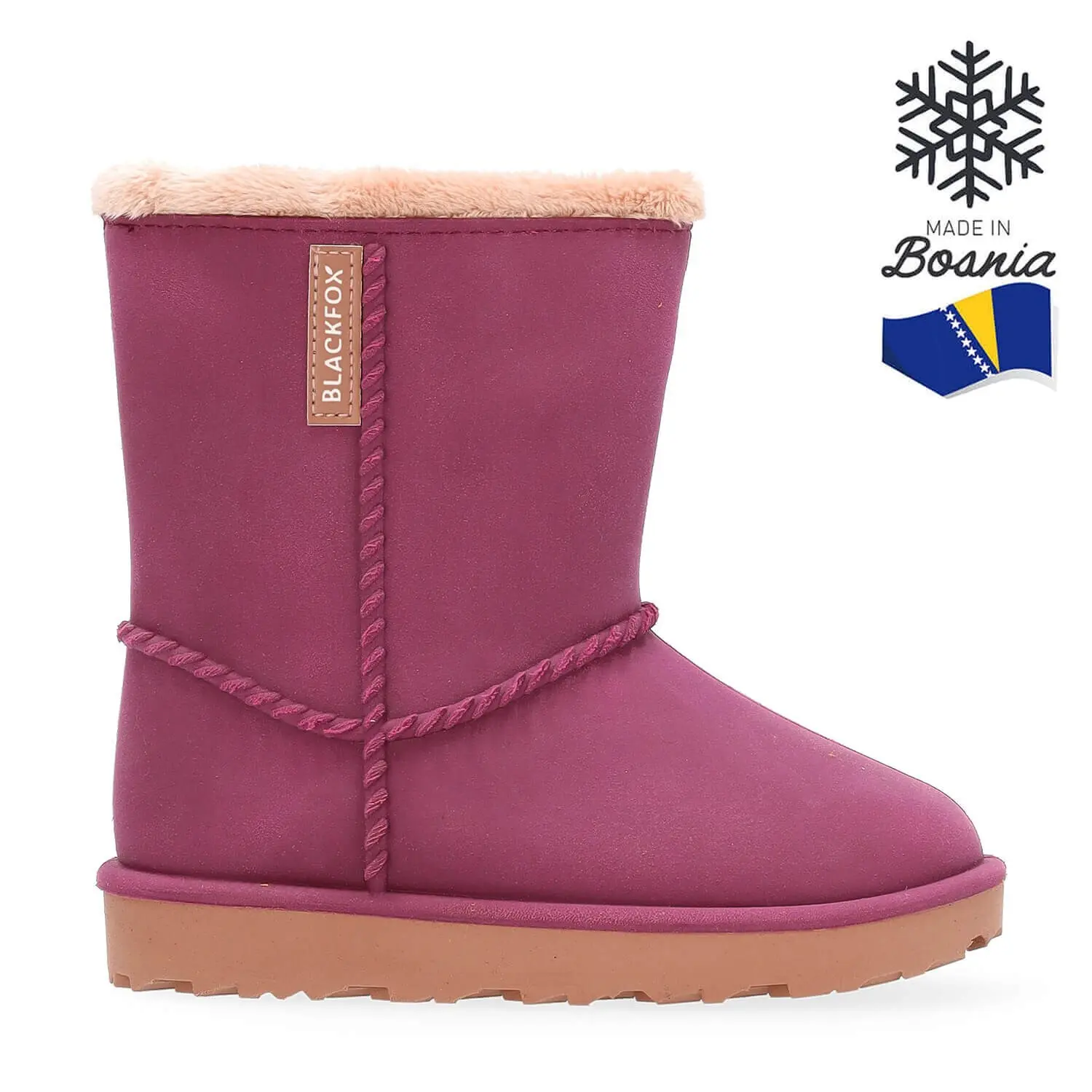 Boots d'équitation fourrées enfant Black Fox Cheyennetoo