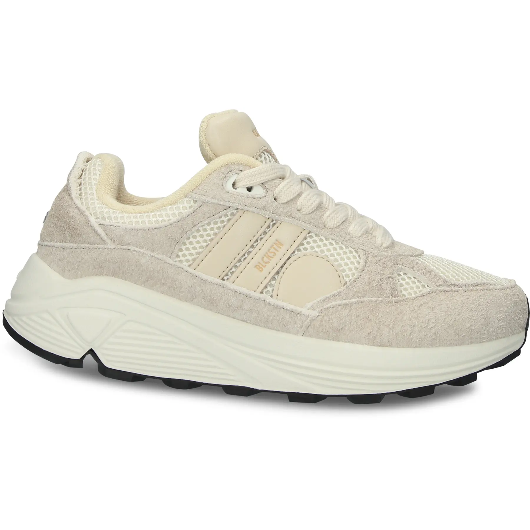 Blackstone V-RILEY - GL782 Rainy Day - Runner Sneaker - Vrouw - Light grey - Maat: 38