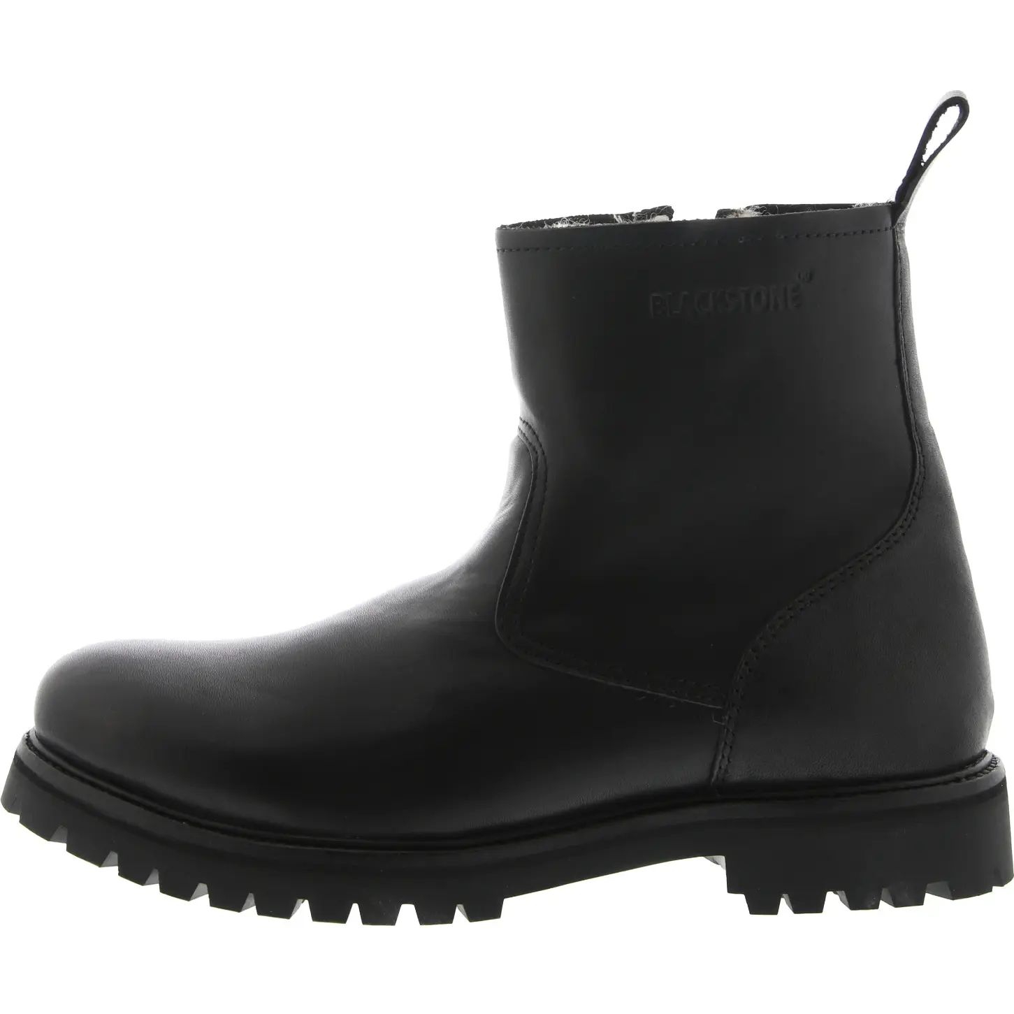Zipper boots with fur Blackstone OM63 | Sneak display picture 1