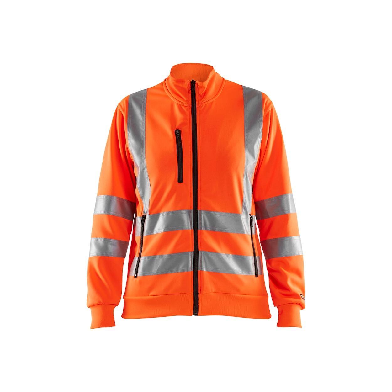 7330509615980 - High Vis Zip Sweatshirt Damen Blaklader