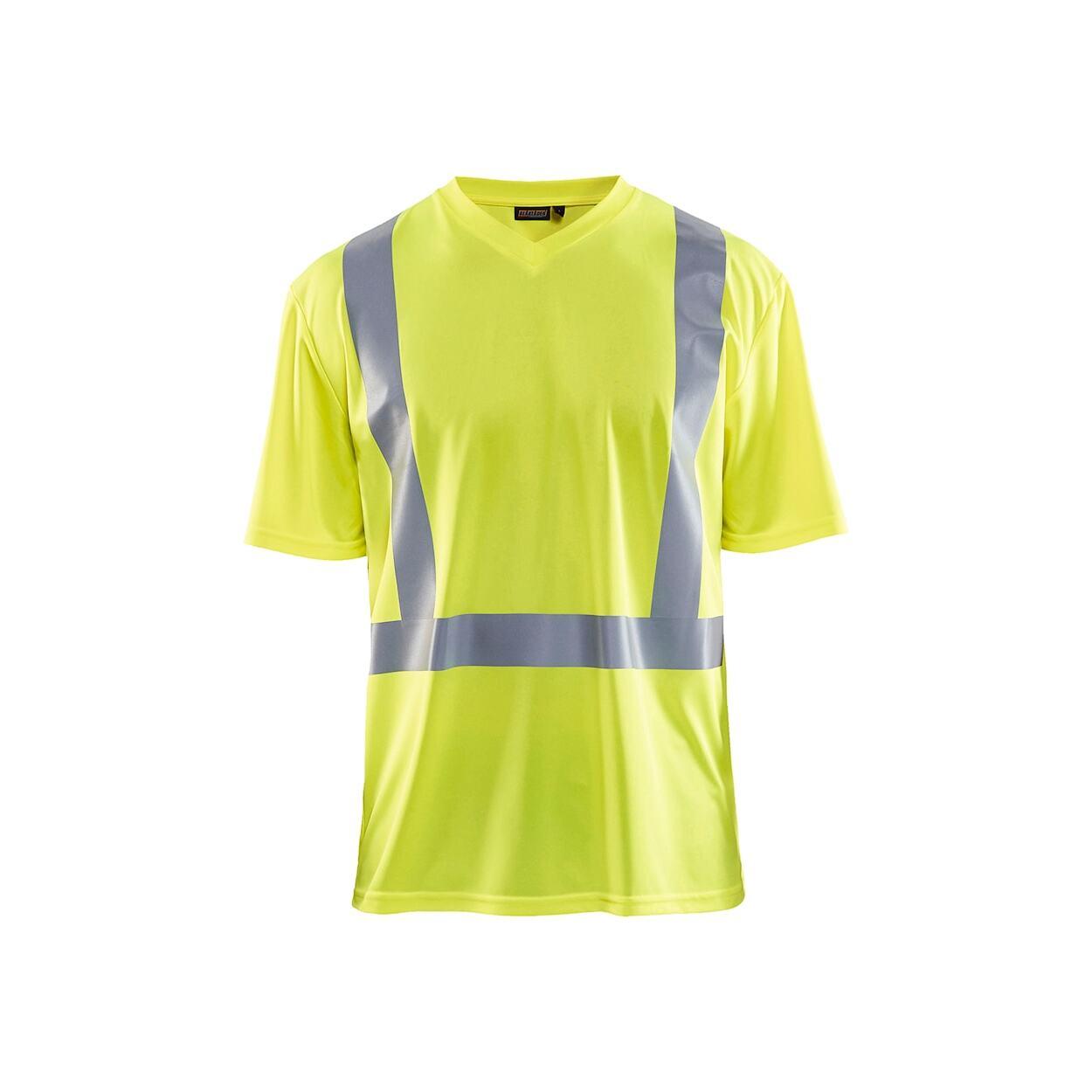 7330509379752 - High Visibility T-Shirt v-kragen v-kragen anti-uv anti-geruch Blaklader 7330509379752 - High Visibility T-Shirt v-kragen v-kragen anti-uv anti-geruch Blaklader