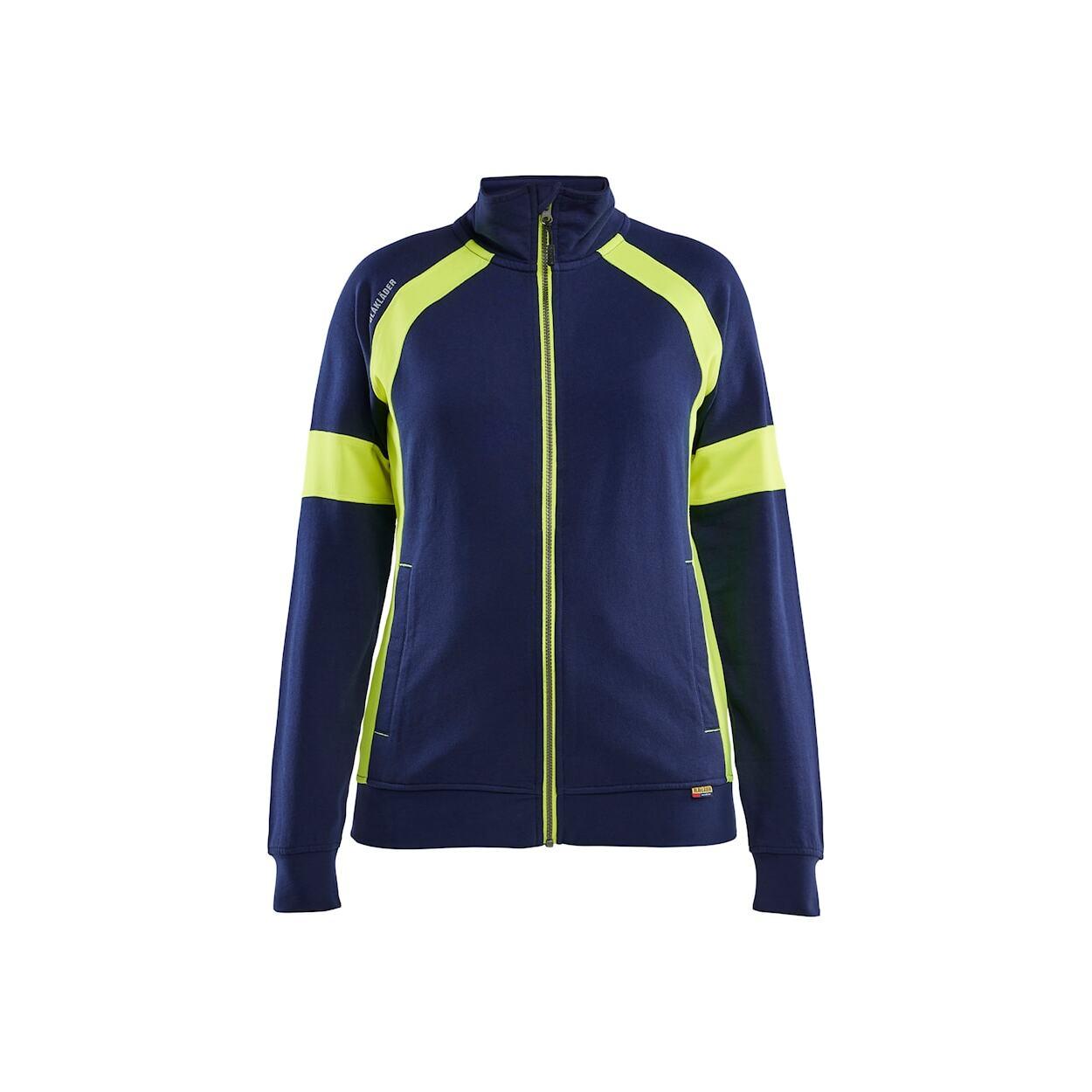 7330509917374 - High Vis Zip Sweatshirt Damen Blaklader