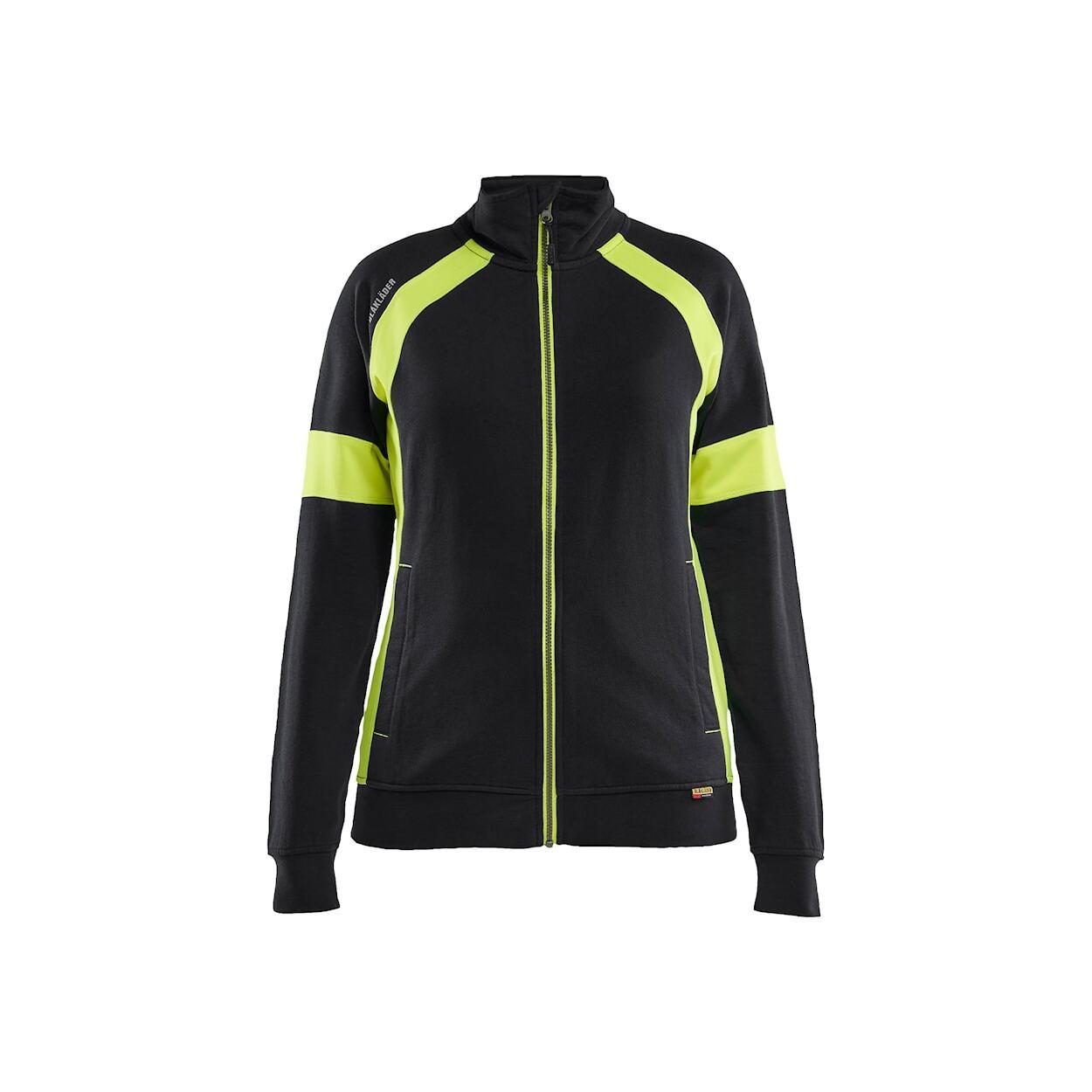 7330509917442 - High Vis Zip Sweatshirt Damen Blaklader