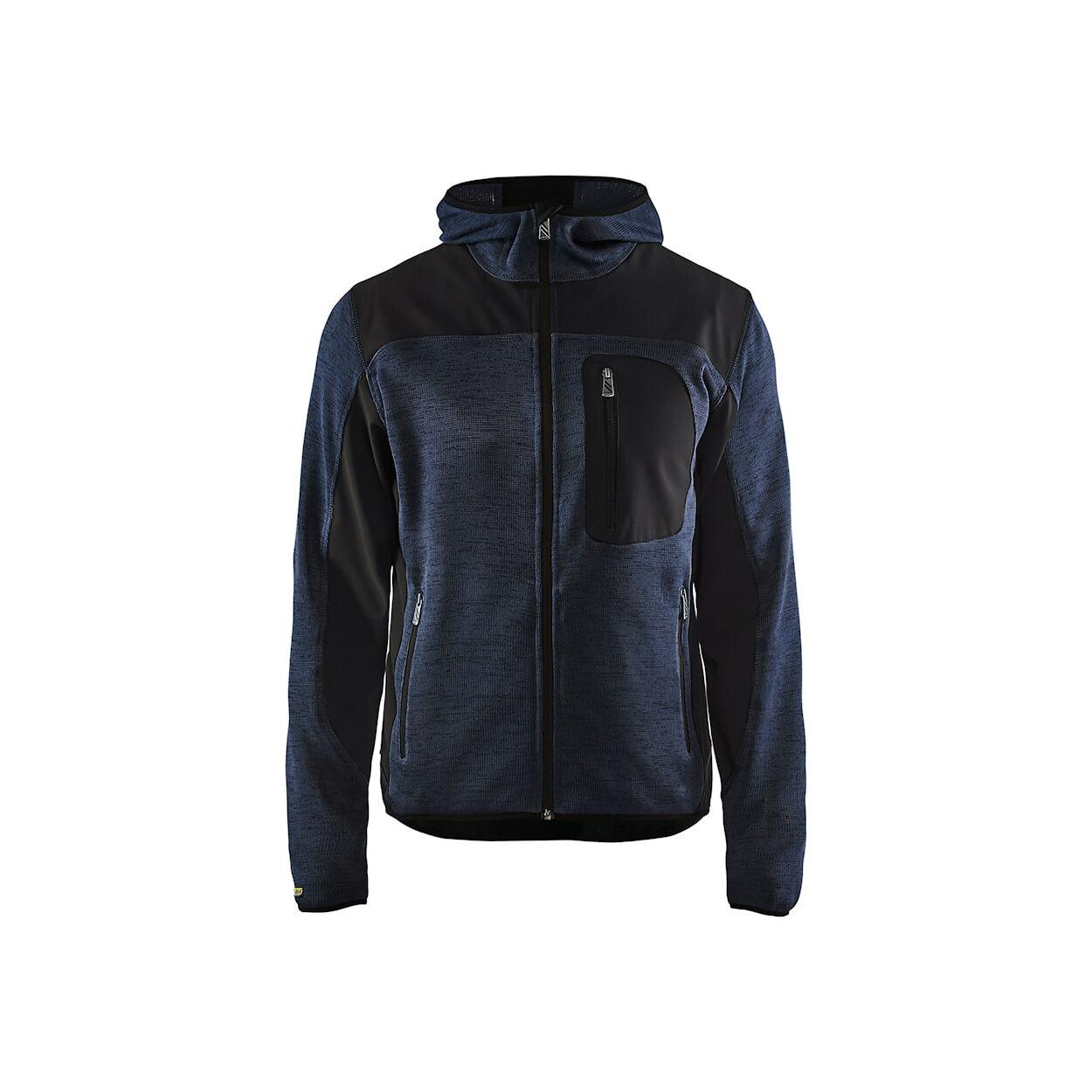 7330509658505 - Strickjacke mit Kapuze tm - dunkelmarine schwarz - 493021178699-M - Blaklader 7330509658505 - Strickjacke mit Kapuze tm - dunkelmarine schwarz - 493021178699-M - Blaklader