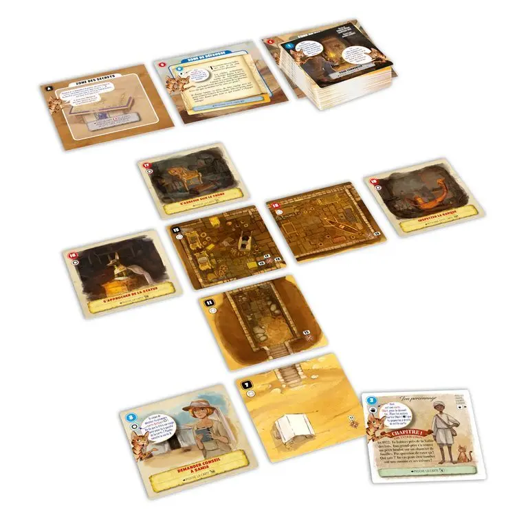 3770005767518 - Brettspiel - Das Geheimnis der Pharaonen Cartaventura Odysee