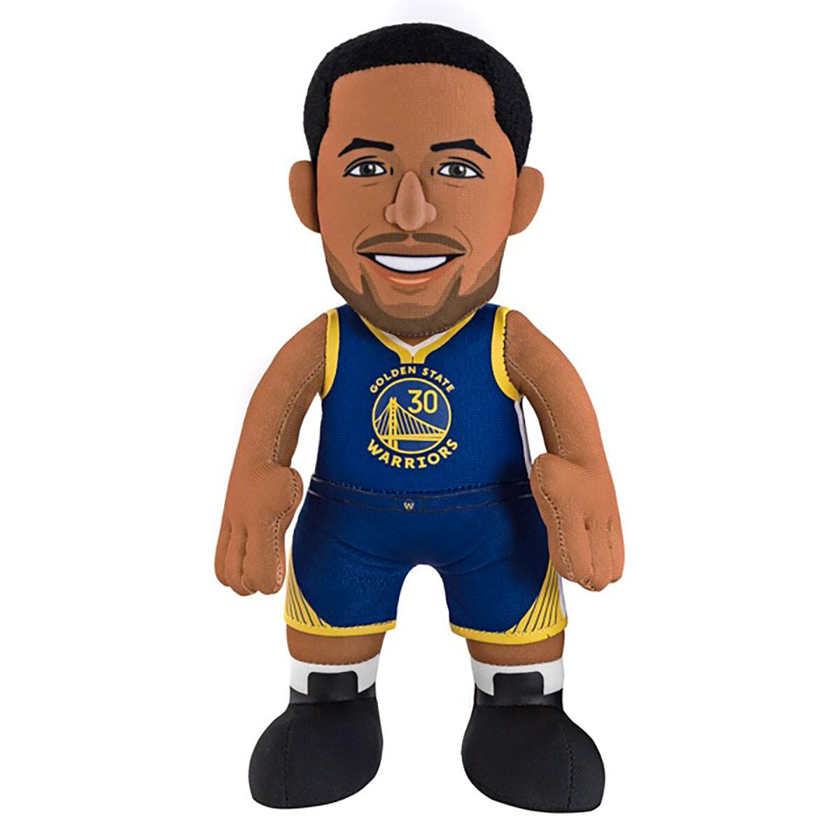 0840790122847 - Stephen Curry Plüschfigur Golden State Warriors Bleacher Creatures