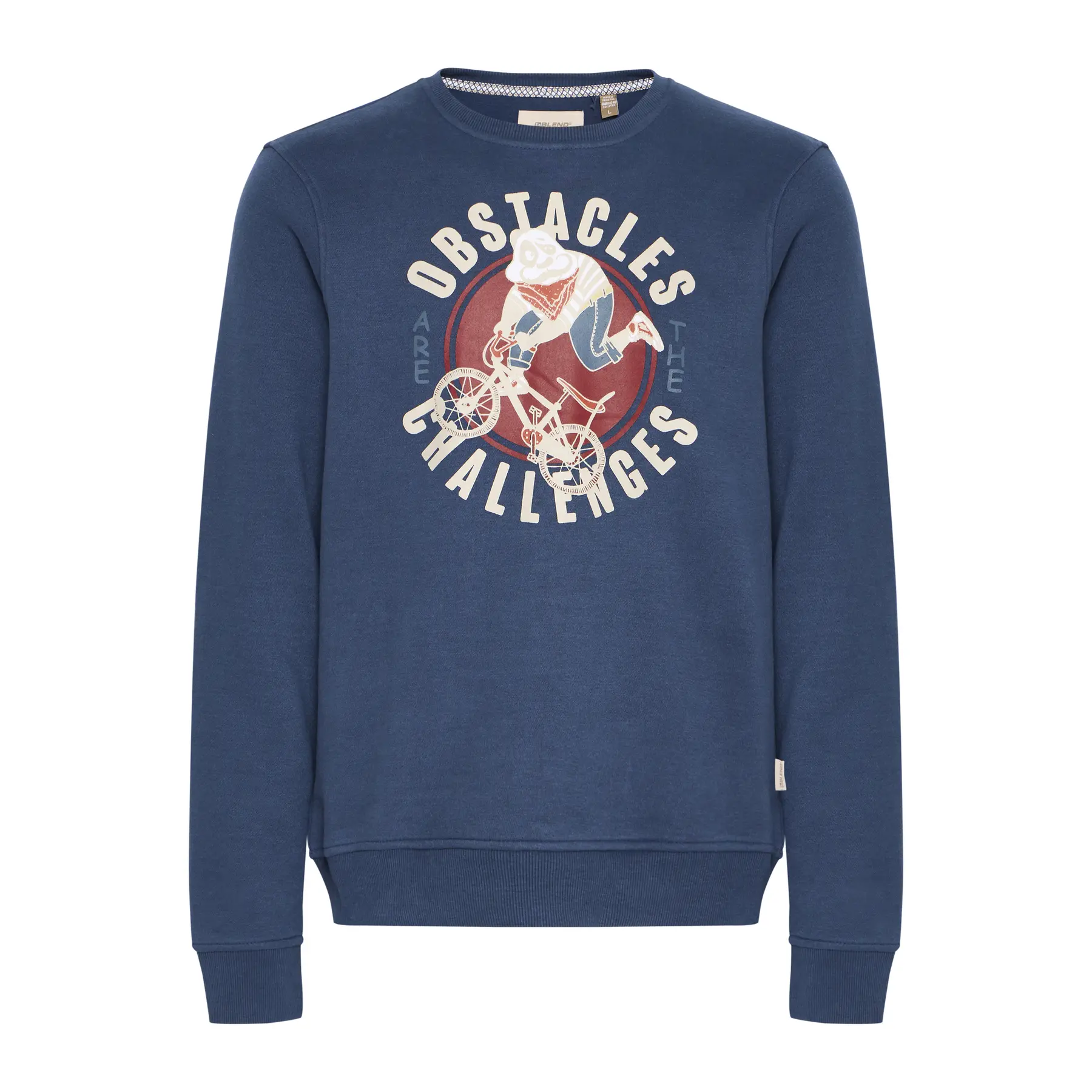 Sweatshirt mit Rundhalsausschnitt Blend