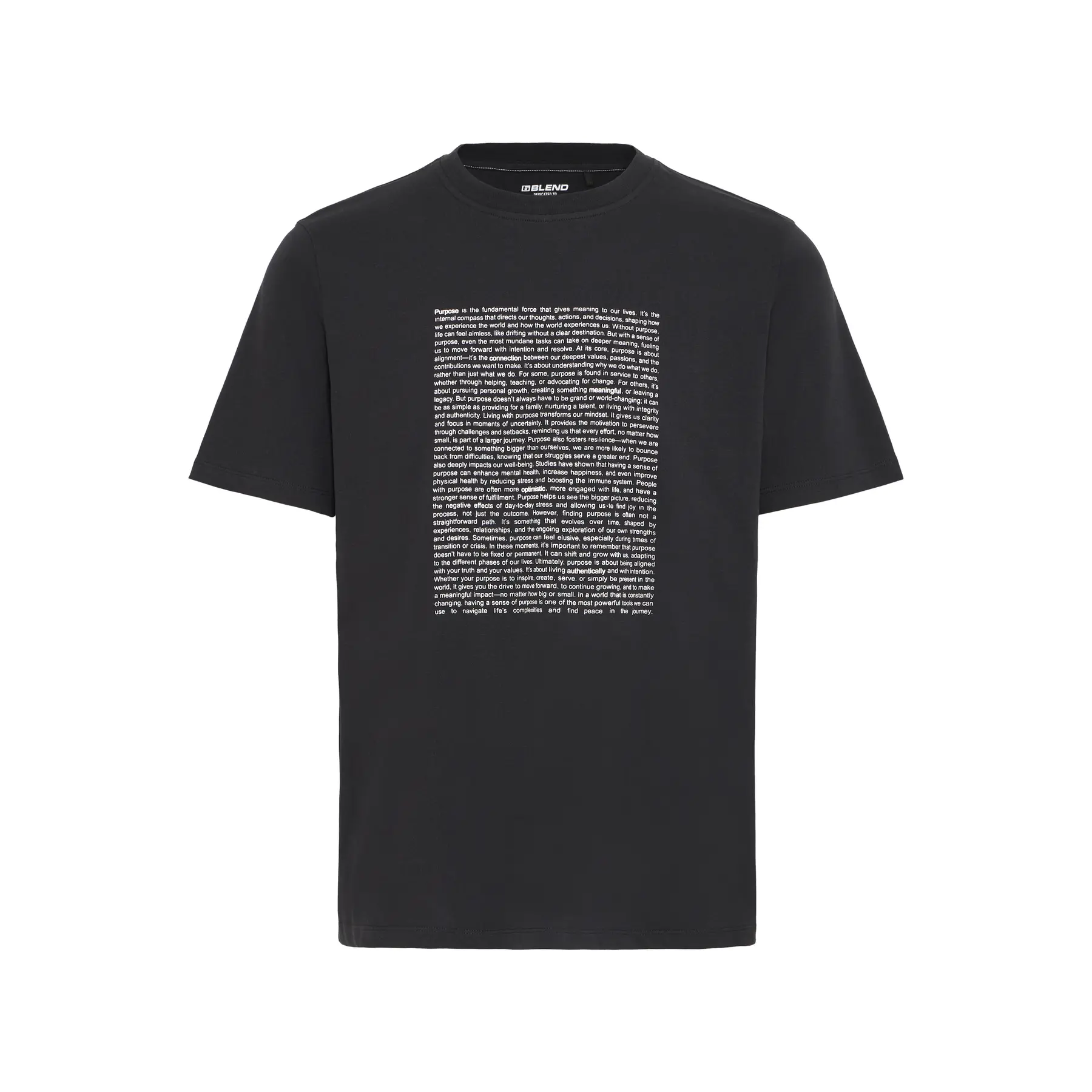 Image of T-Shirt Blend Konnor Backprint