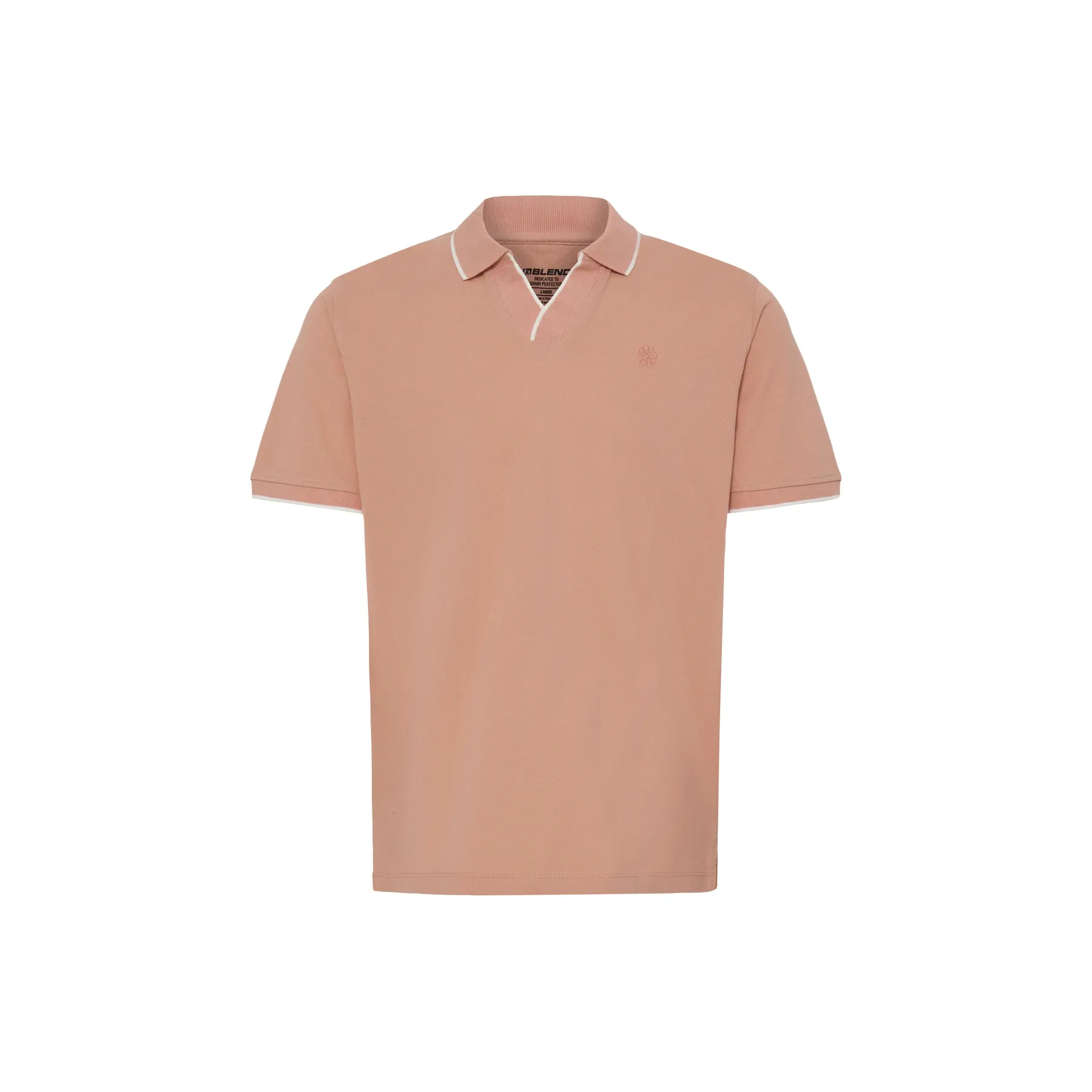 Image of Polo-Shirt Blend BHEdin Splitneck