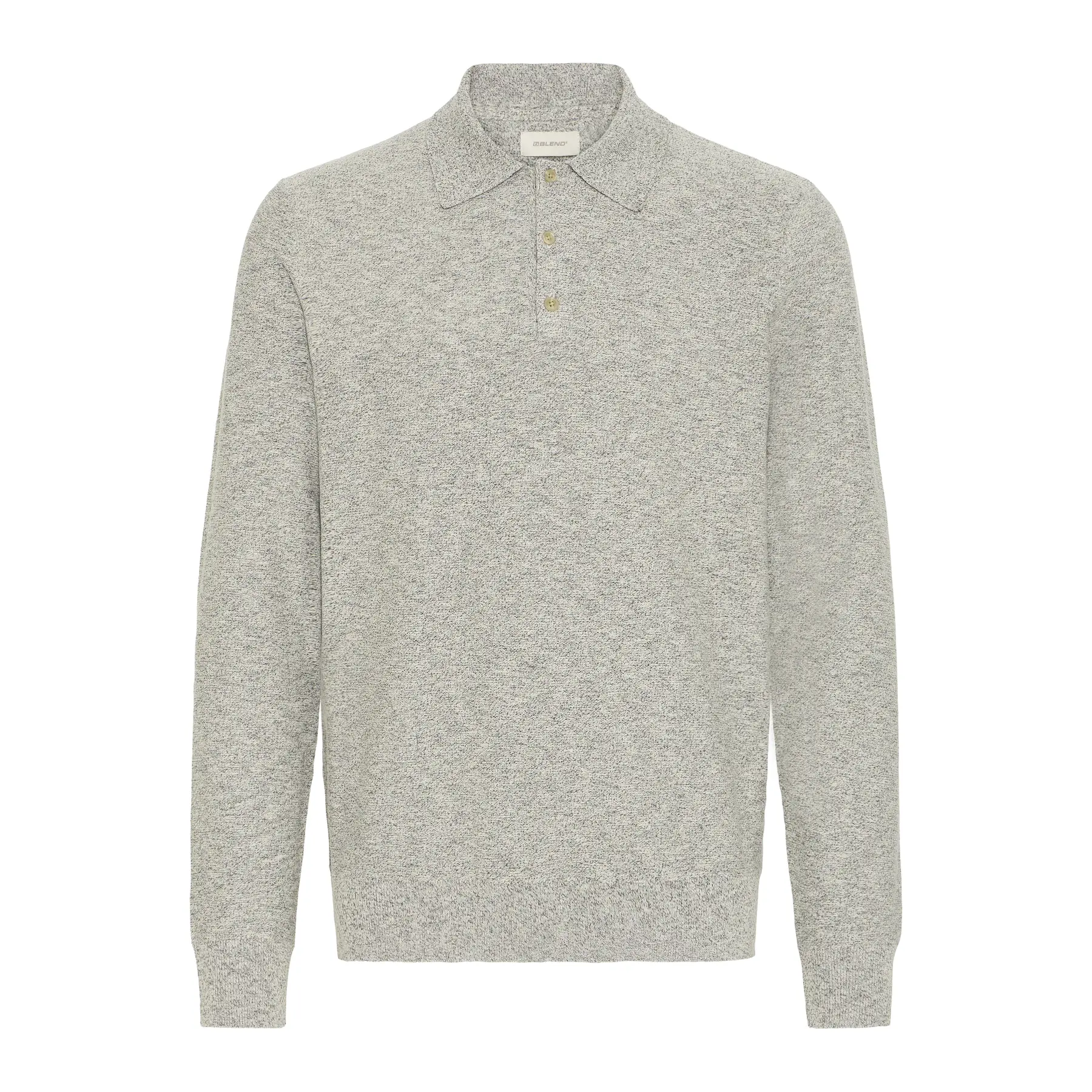 Image of Gestricktes Poloshirt Blend BHByron
