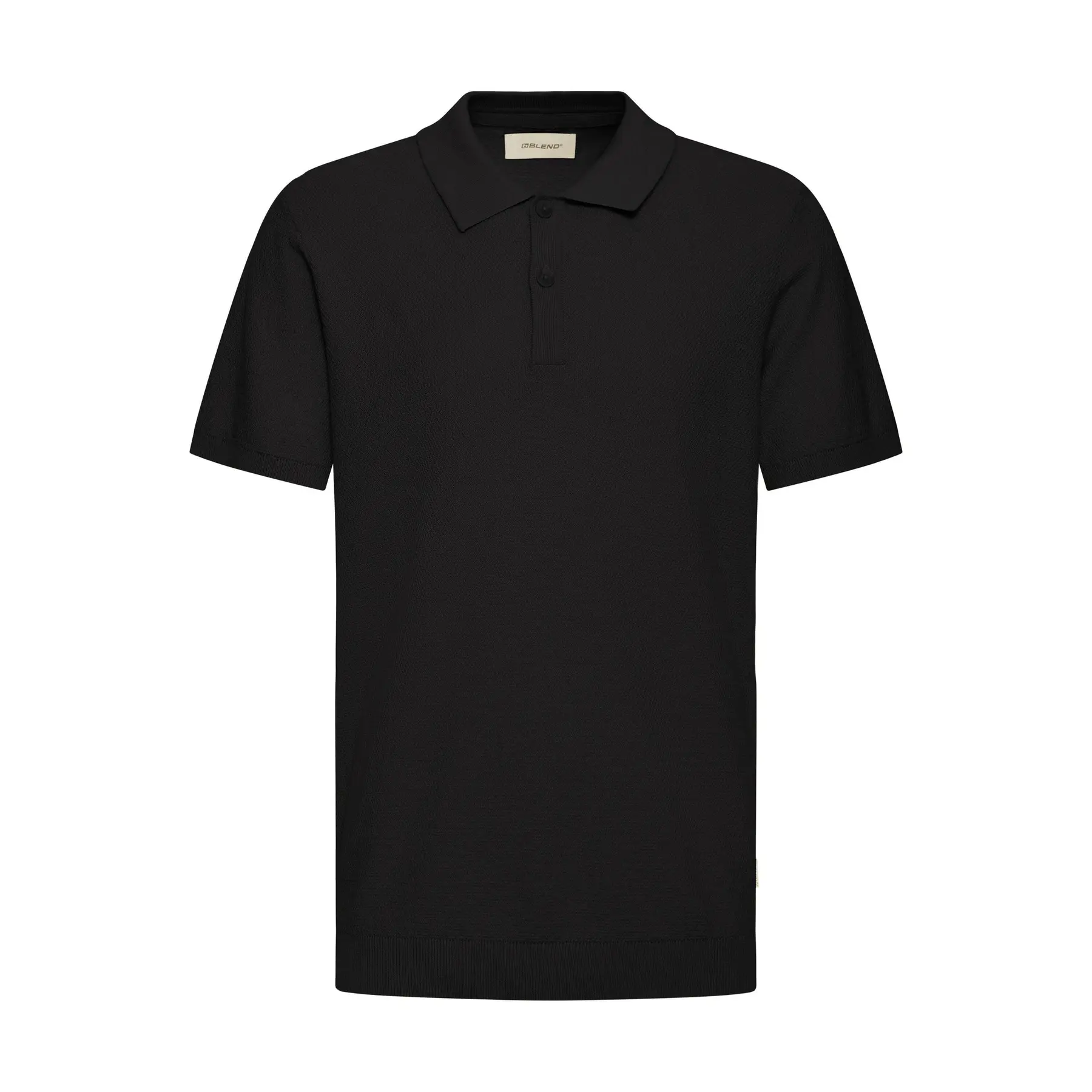 Image of Gestricktes Poloshirt Blend BHGarry