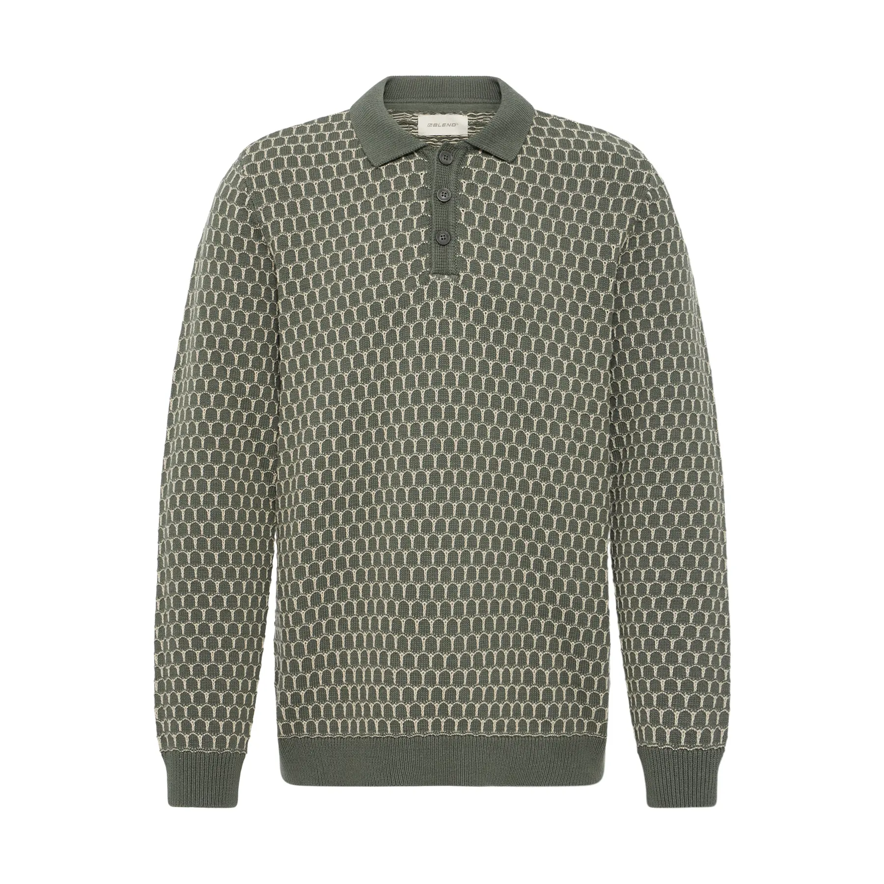 Langärmeliges Polo-Shirt Blend Bhdong