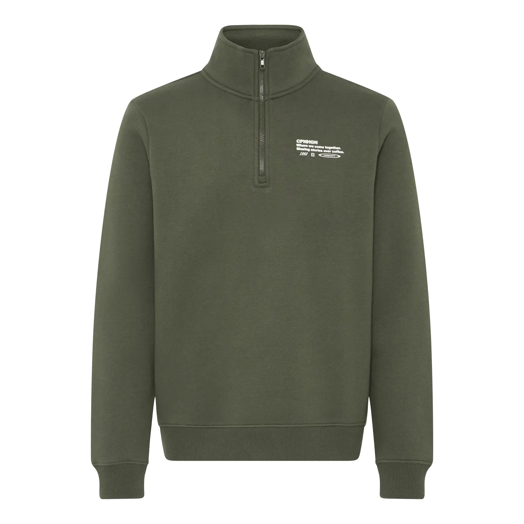 Maglione con 1/4 di zip  Bhkenji