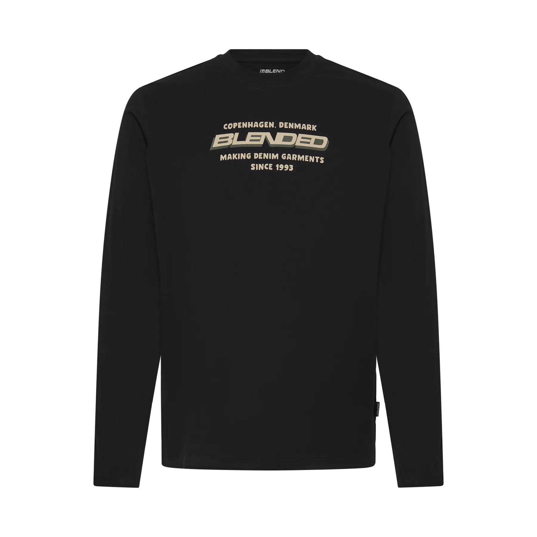 T-shirt met lange mouwen en logo Blend Leonardo