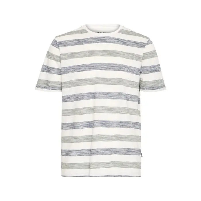 5715574935317 - T-Shirt mit geripptem Rundhalsausschnitt Modell JELANI