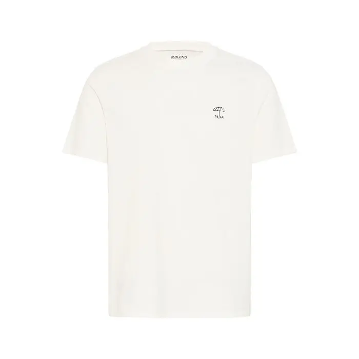 5715574941899 - T-Shirt mit geripptem Rundhalsausschnitt Modell JENS