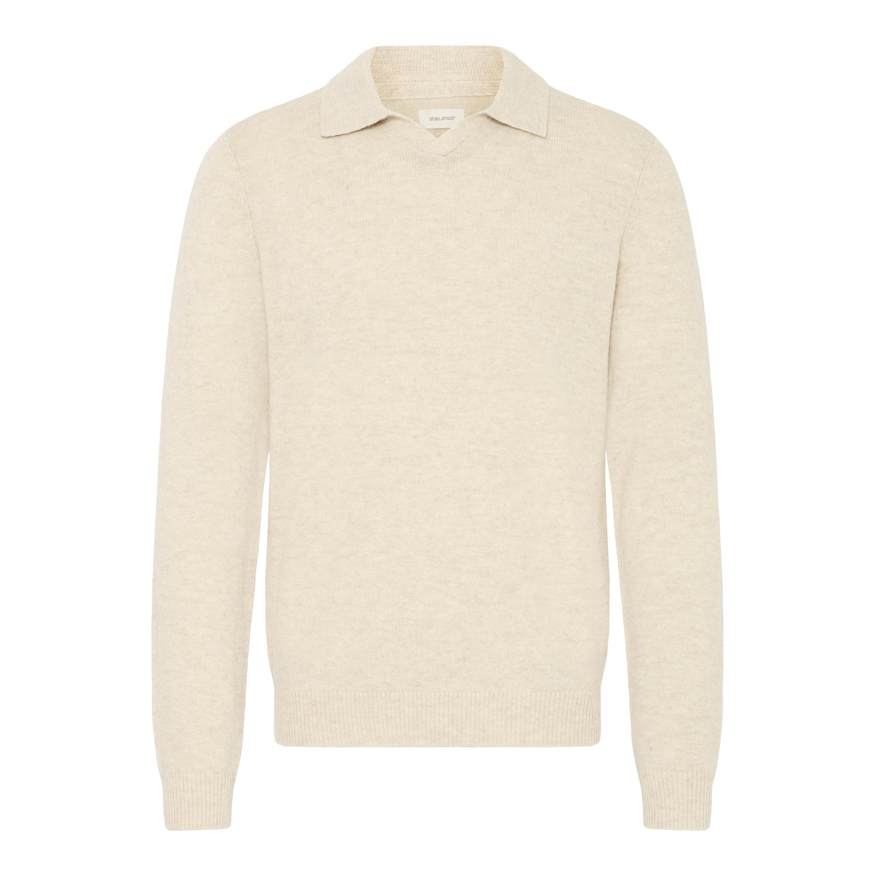 Maglione con collo a polo  Branko