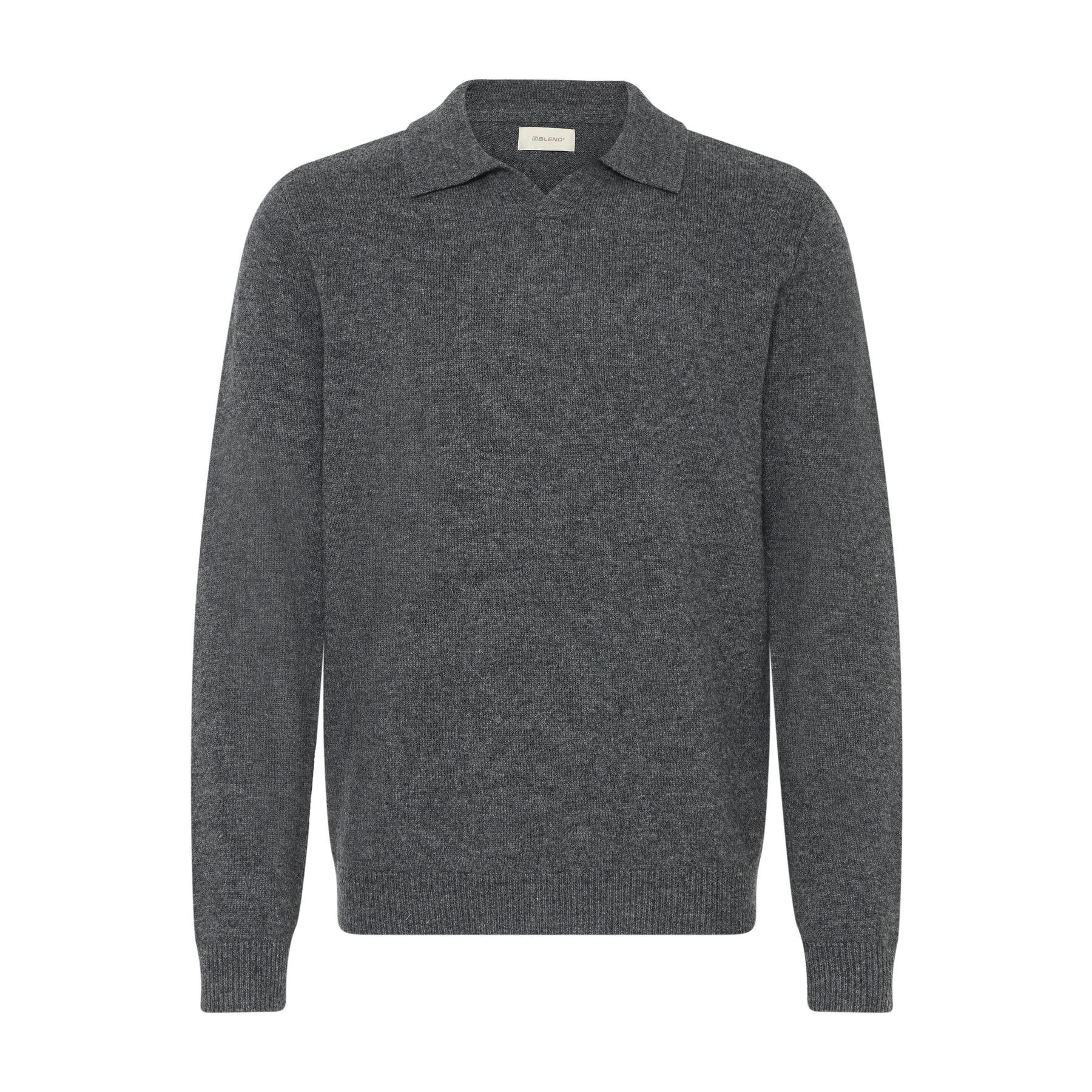 Maglione con collo a polo  Branko