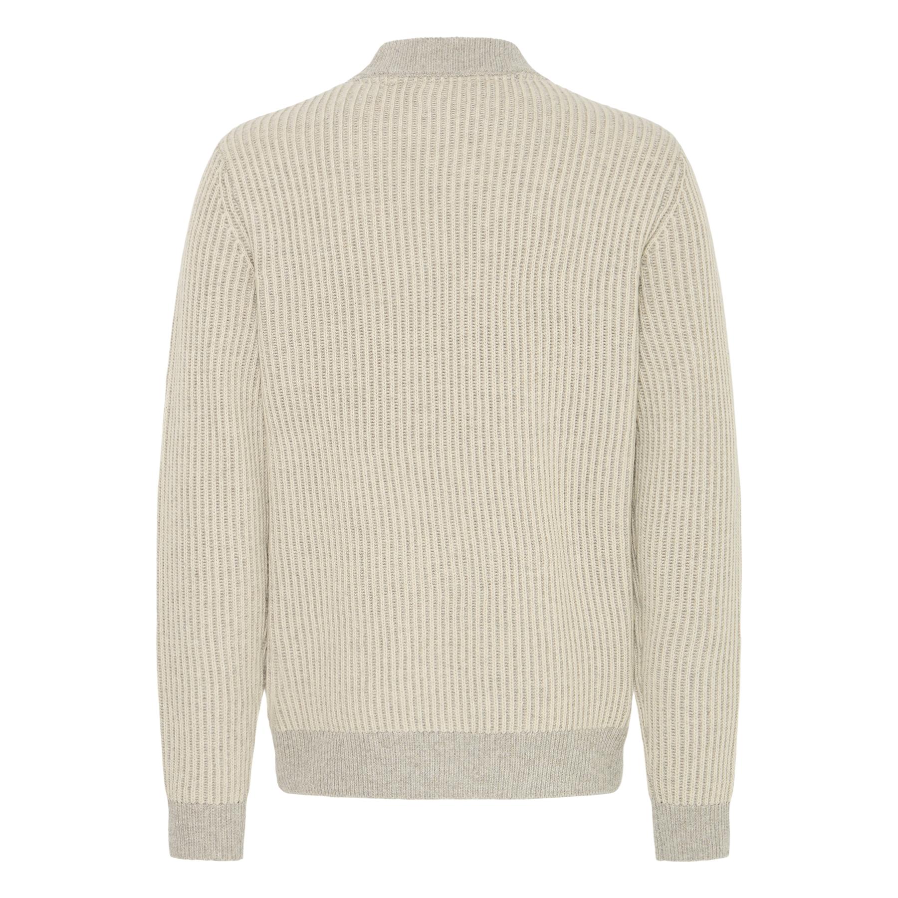 5715750438434 - Strickpullover mit gerippten Abschlüssen
