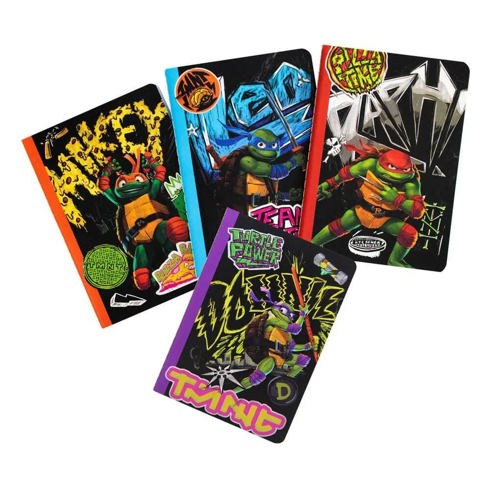 Notizblock Blue Sky Studios Tortues Ninja (x4)