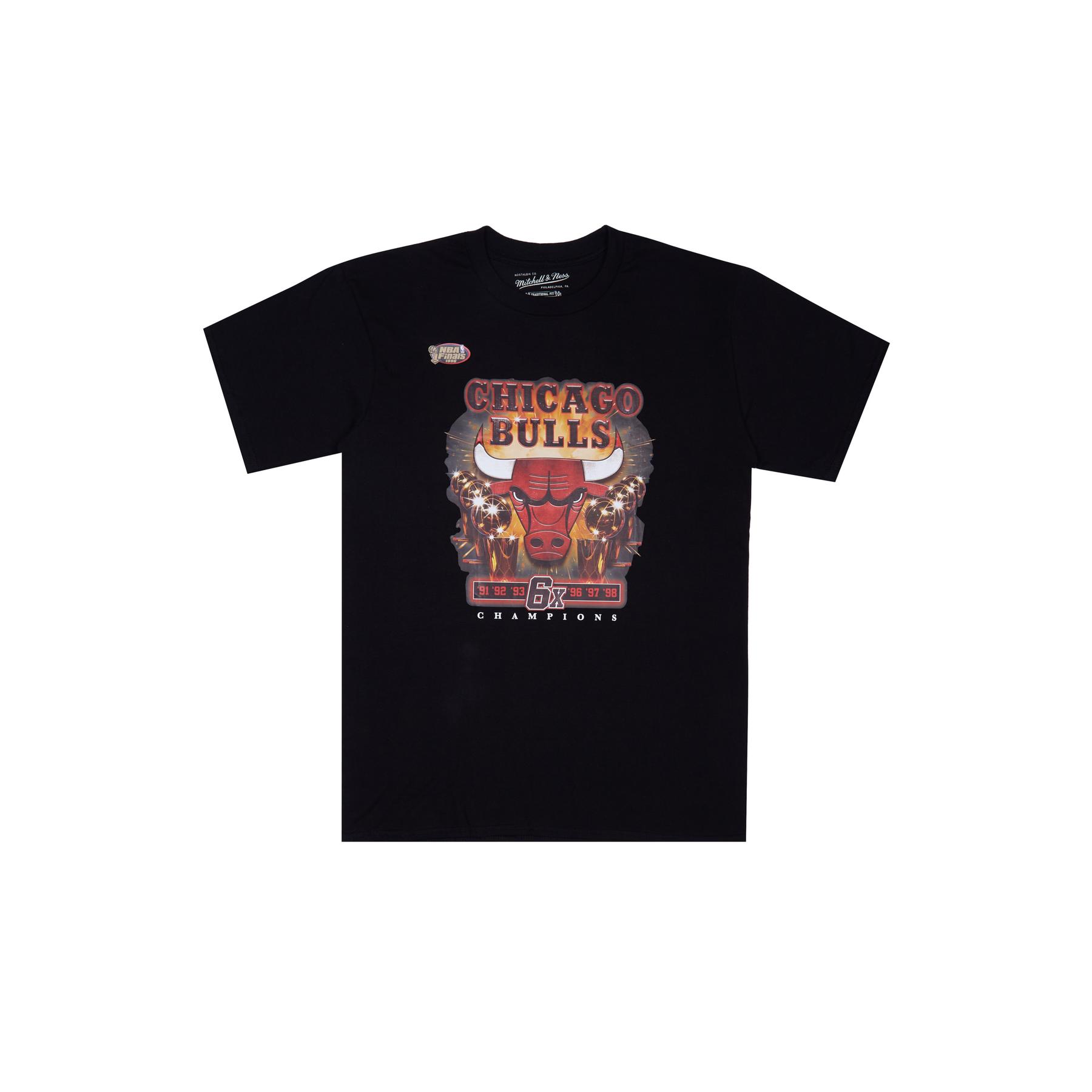 5059427101208 - letzter tanz t-shirt Chicago Bulls 6x champs