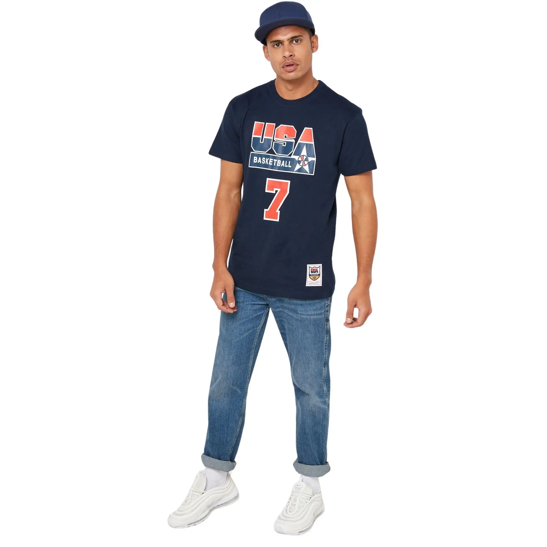 0697589295820 - T-shirt Team USA Larry Bird
