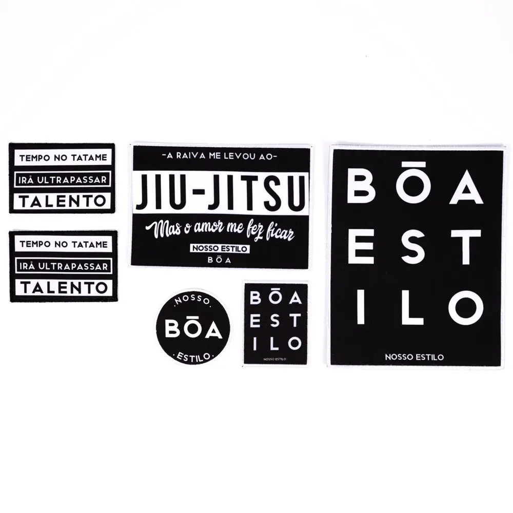 Textil-Patch Kind Boa Fightwear Nosso Estilo