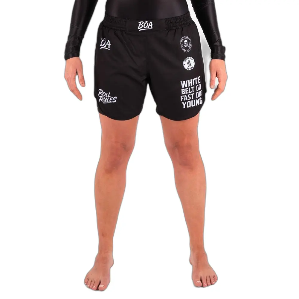 Kurze MMA-Damenbekleidung Boa Fightwear No-Gi Roll Rules