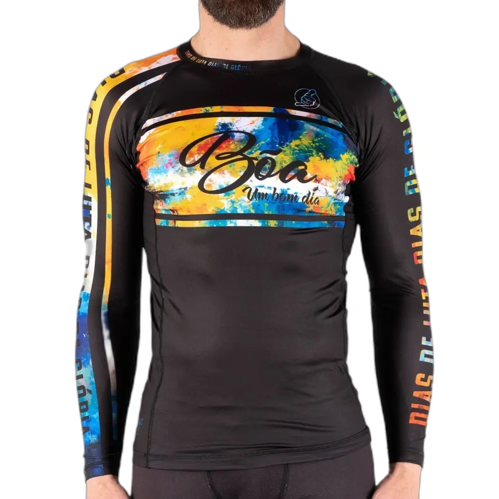 Rashguard Boa Fightwear Dias De Luta Dias De Glória