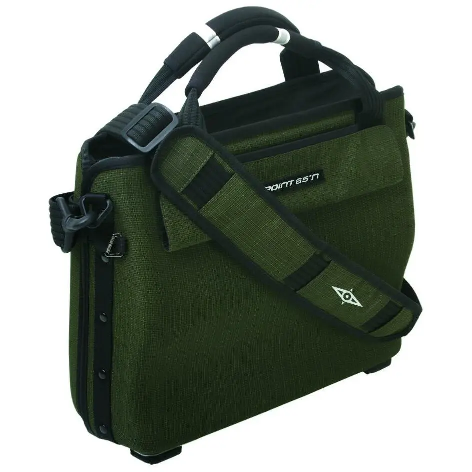Protective laptop bag with handlebar holder Point 65Â°N convertible V