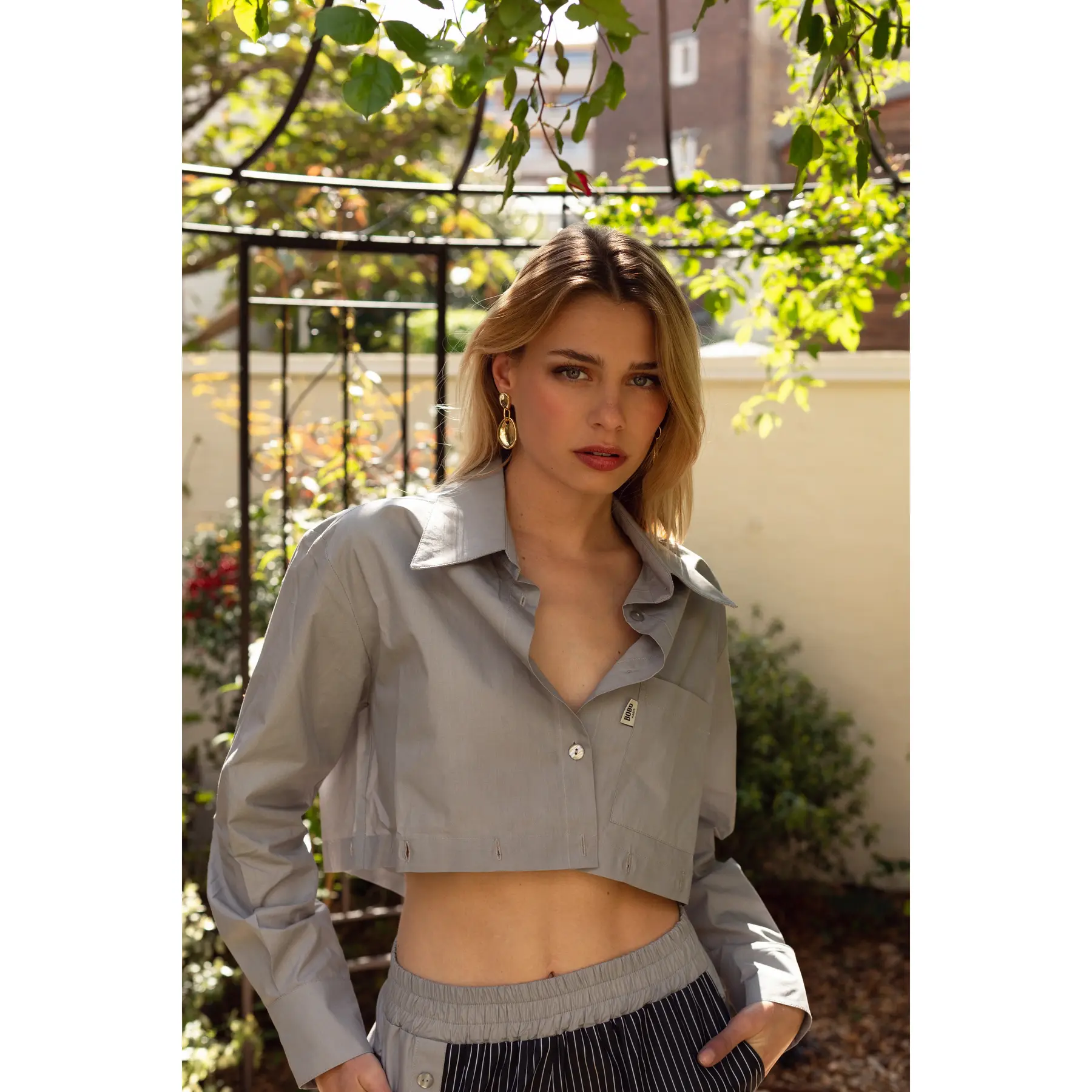 3701575102218 - Damen Langarmbluse 2 in 1 Gina