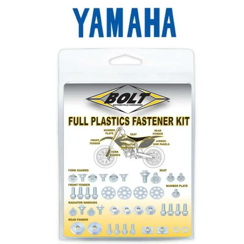 Kit für Motorrad-Kunststoffschrauben Bolt Yamaha YZ450F
